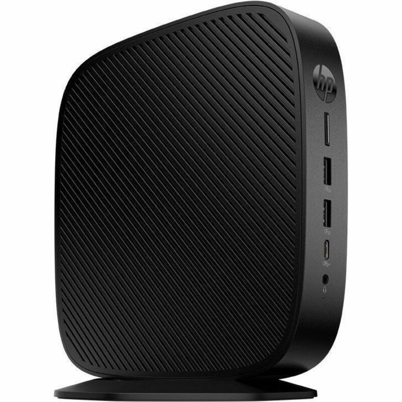 HP Elite t660 Thin Client - Intel U-series U300E Penta-core (5 Core) 1.10 GHz - TAA Compliant - Intel Chip - 16 GB RAM DDR5 SDRAM - 256 GB SSD - Intel - Gigabit Ethernet - Windows 11 IoT Enterprise LTSC 2024English) - IEEE 802.11be - Bluetooth 5.4 - DisplayPort - Network (RJ-45) - 7 Total USB Port(s) - 2 USB 2.0 Port(s) - USB Type-C - English Keyboard - 45 W — rightmaximum