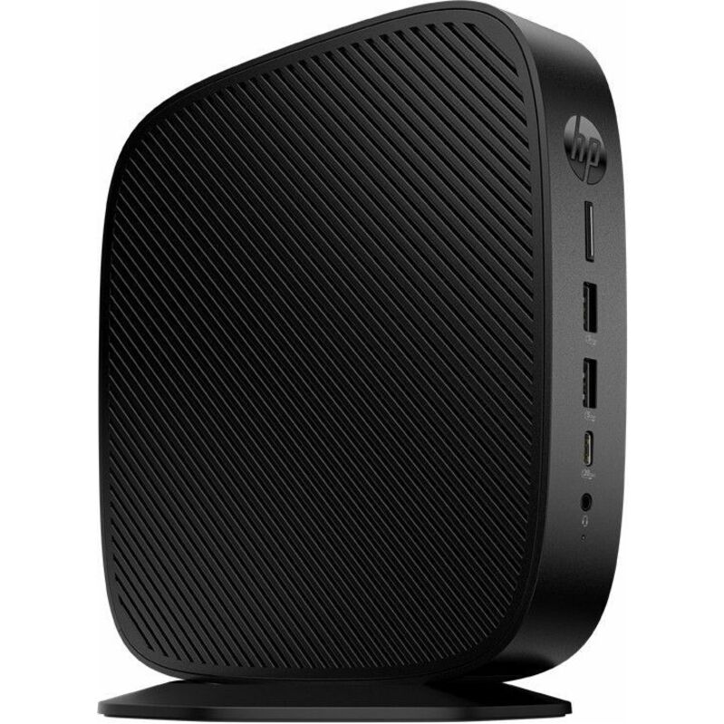 HP Elite t660 Thin Client - Intel U-series U300E Penta-core (5 Core) 1.10 GHz - TAA Compliant - Intel Chip - 8 GB RAM DDR5 SDRAM - 32 GB Flash - Intel - Gigabit Ethernet - IGEL OS 12English) - DisplayPort - Network (RJ-45) - 7 Total USB Port(s) - 2 USB 2.0 Port(s) - USB Type-C - English Keyboard - 65 W