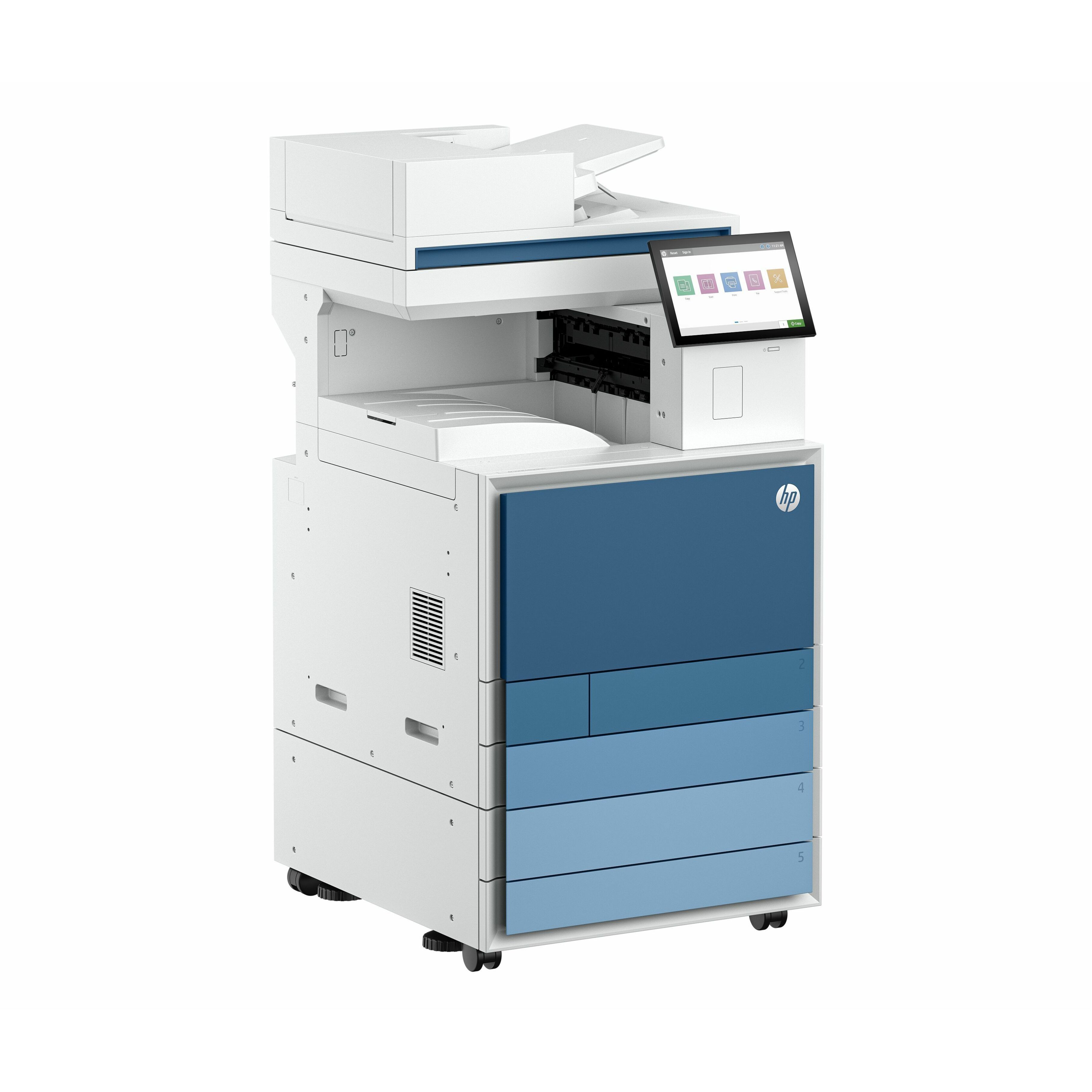 HP LaserJet Enterprise 8801DN Laser Multifunction Printer - Color