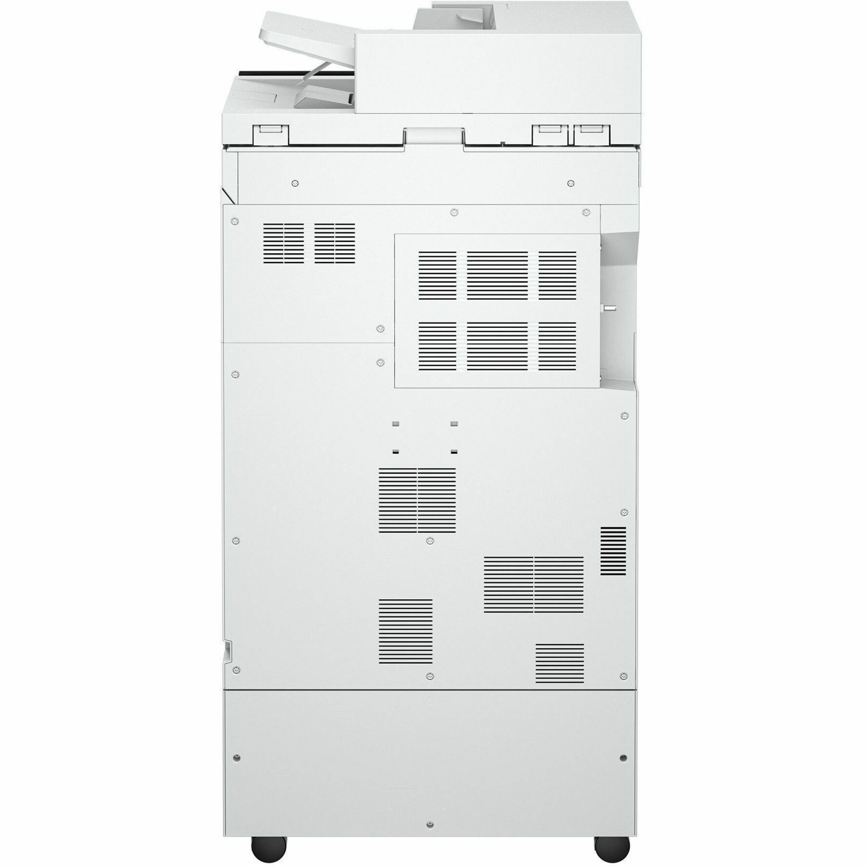 HP LaserJet Enterprise 8801DN Laser Multifunction Printer - Color — rearmaximum