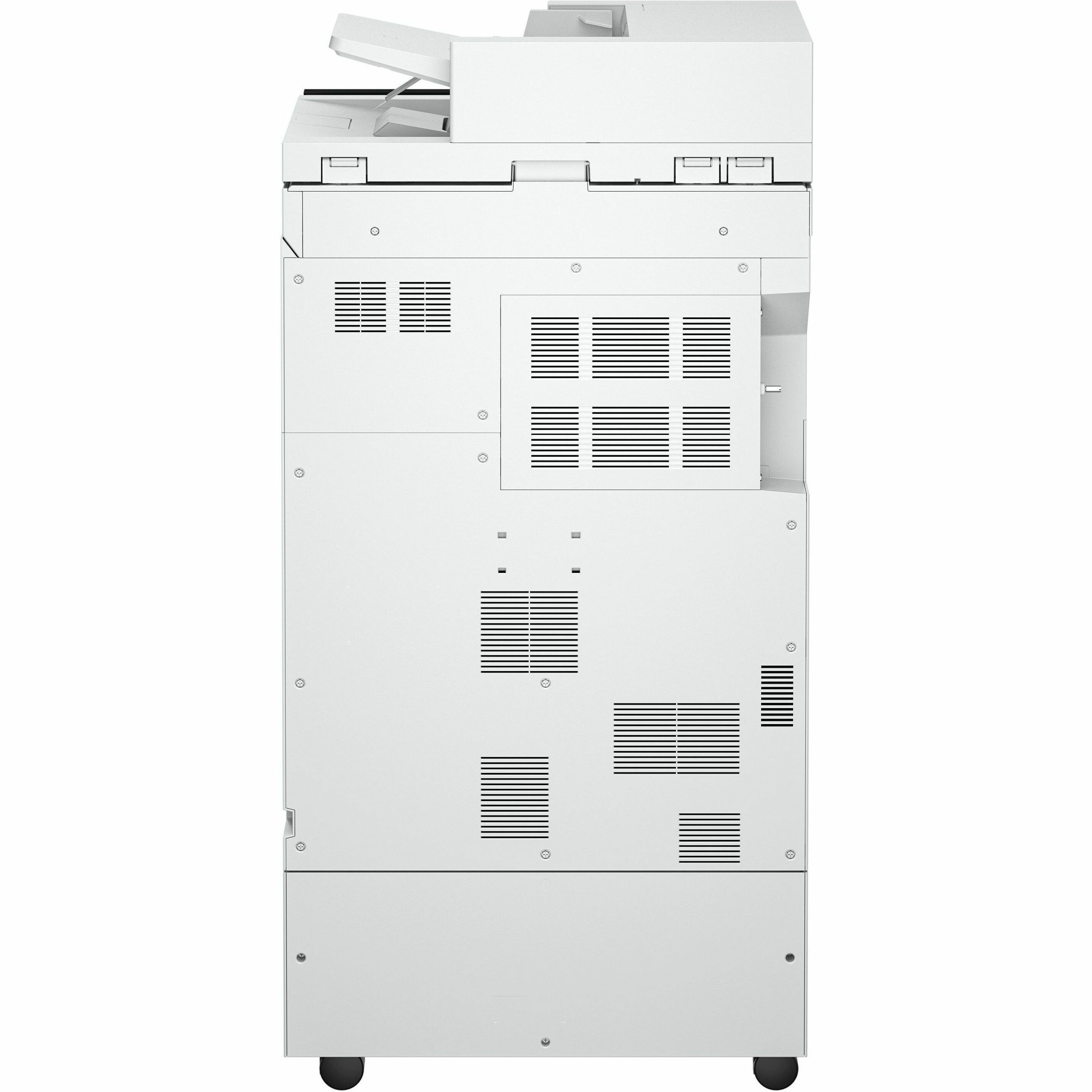 HP LaserJet Enterprise 8601DN Laser Multifunction Printer — rearmaximum