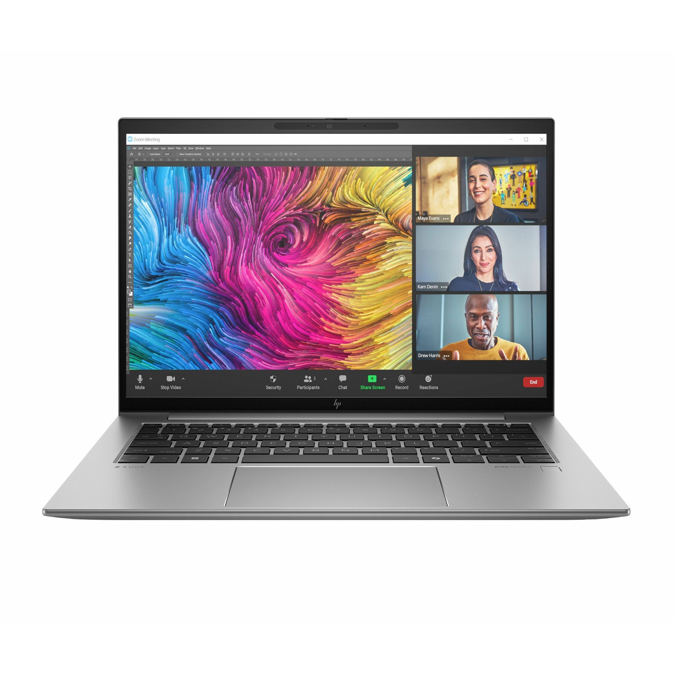 HP ZBook Firefly G11 14" Mobile Workstation - WUXGA - 60 Hz - Intel Core Ultra 7 165H - 64 GB - 1 TB SSD - Intel Chip - 1920 x 1200 - Windows 11 Pro - NVIDIA RTX A500 with 4 GB, Intel Arc Graphics - In-plane Switching (IPS) Technology - Front Camera/Webcam - IEEE 802.11ax Wireless LAN Standard