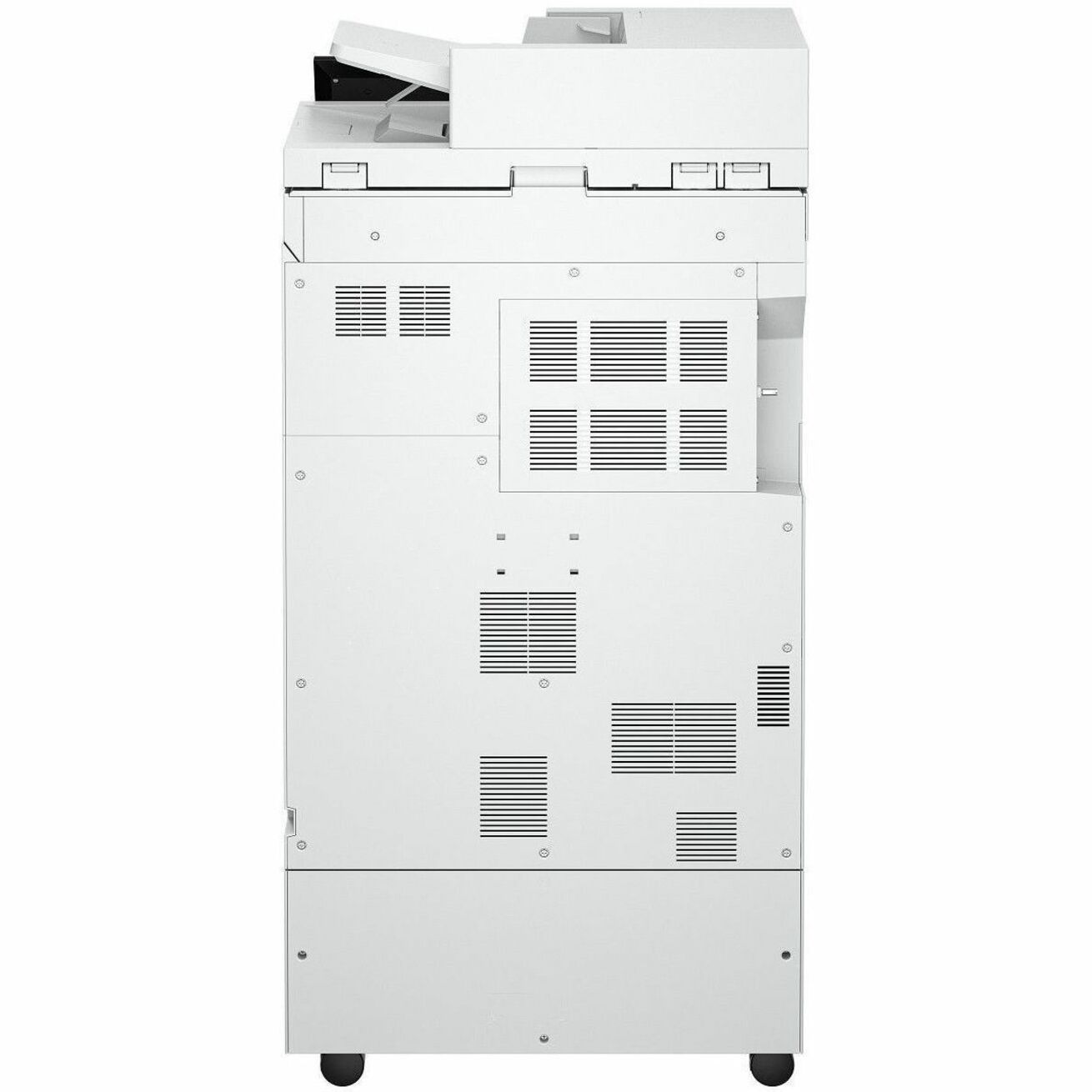 HP LaserJet Enterprise 8801z Wired Laser Multifunction Printer - Color - Copier/Fax/Printer/Scanner - 1200 dpi Print - Automatic Duplex Print - Up to 250000 Pages Monthly - Color CIS, Flatbed/ADF Scanner - Monochrome Fax - Gigabit Ethernet - USB — rearmaximum