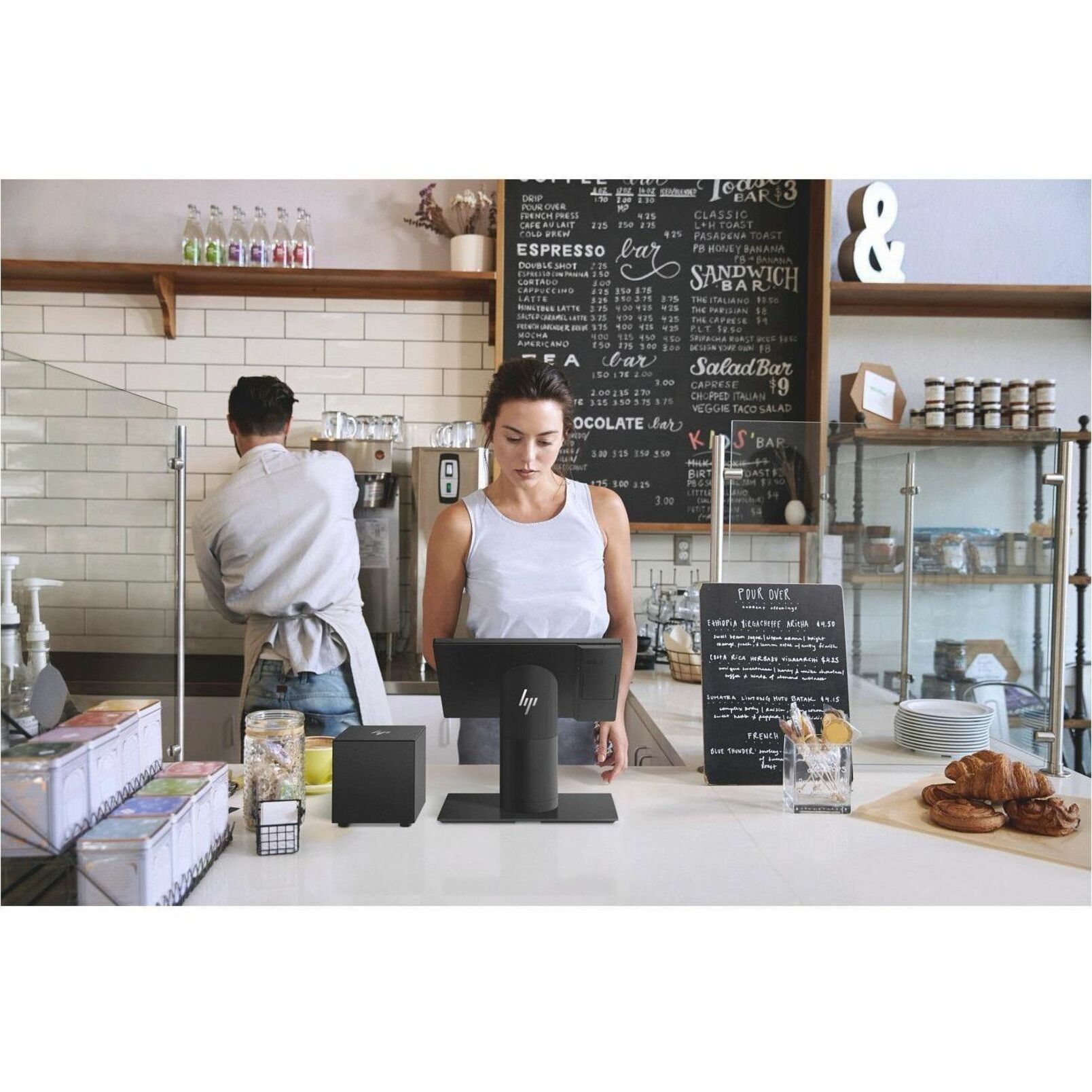 HP Engage Go POS Terminal - (Intel Core i5 i5-1140G7 - vPro Technology - 16 GB LPDDR4 - 256 GB SSD PCIe NVMe — alternate image3