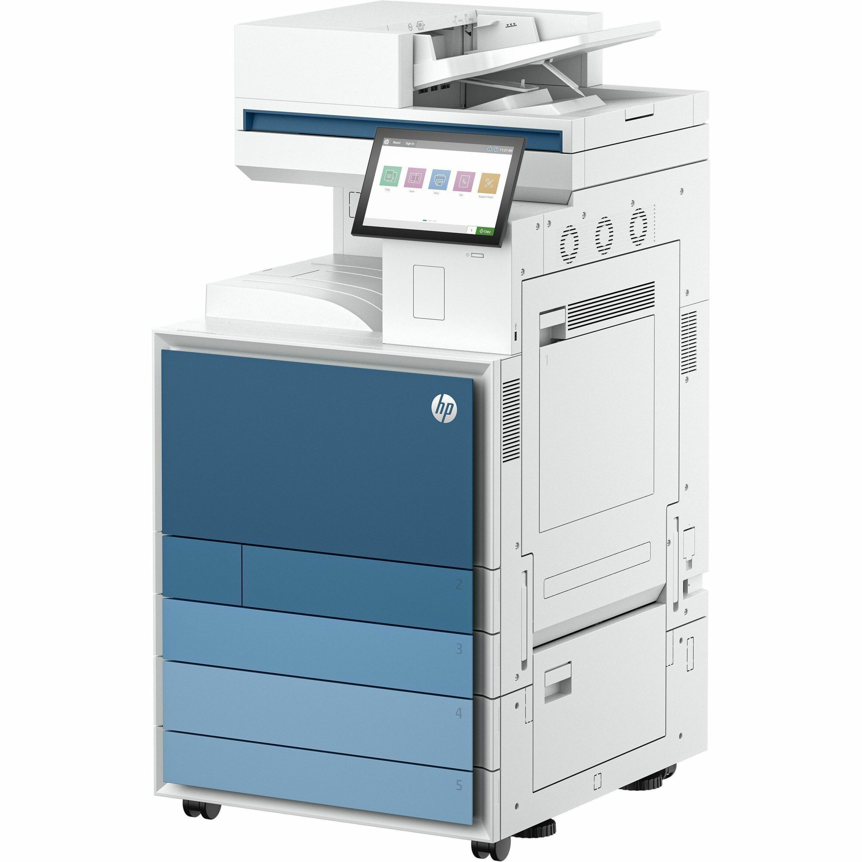 HP LaserJet Enterprise 8801DN Laser Multifunction Printer - Color — alternate image1