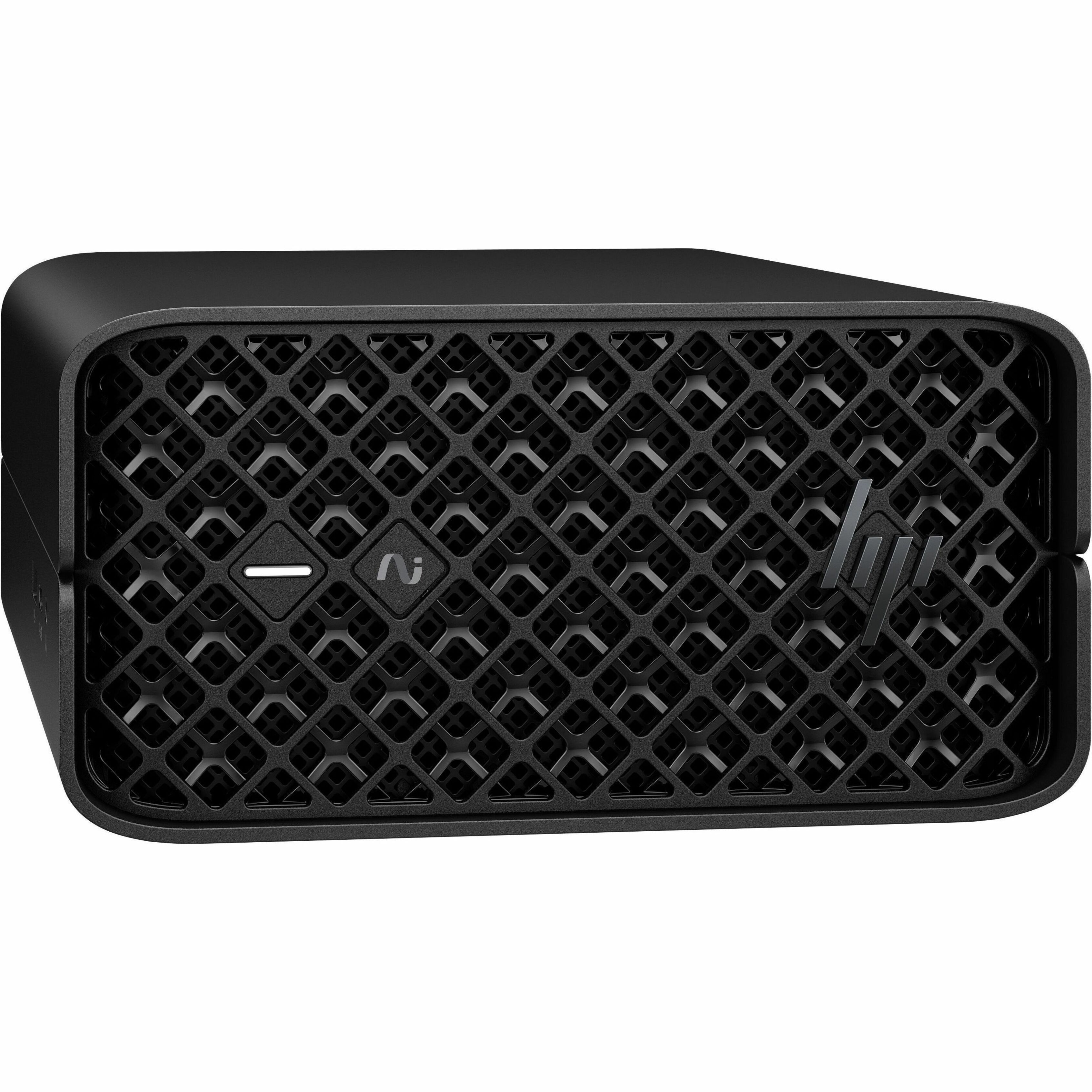 HP Z2 Mini G1a Workstation - 1 x AMD Ryzen AI MAX PRO 385 - 32 GB - 1 TB SSD - Mini PC - Jet Black - AMD Chip - Windows 11 Pro - AMD Graphics - NVMe Controller - 0, 1 RAID Levels - English Keyboard - 2.5 Gigabit Ethernet - Wireless LAN — alternate image2