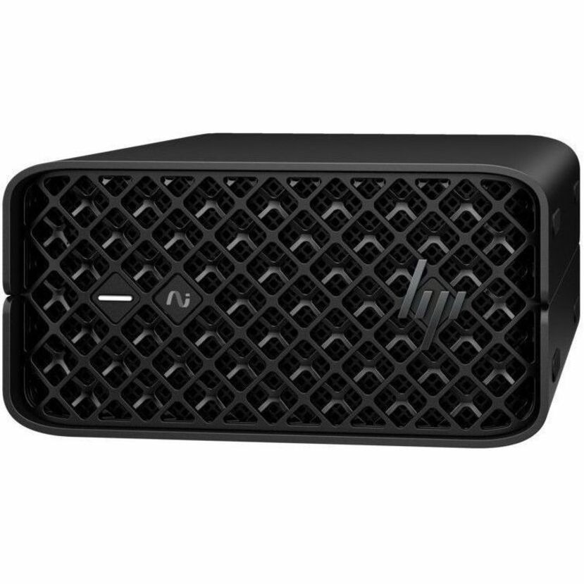 HP Z2 Mini G1a Workstation - 1 x AMD Ryzen AI MAX PRO 390 - 64 GB - 1 TB SSD - Mini PC - Jet Black - AMD Chip - Windows 11 Pro - AMD Graphics - NVMe Controller - 0, 1 RAID Levels - French Keyboard - 2.5 Gigabit Ethernet - Wireless LAN — left