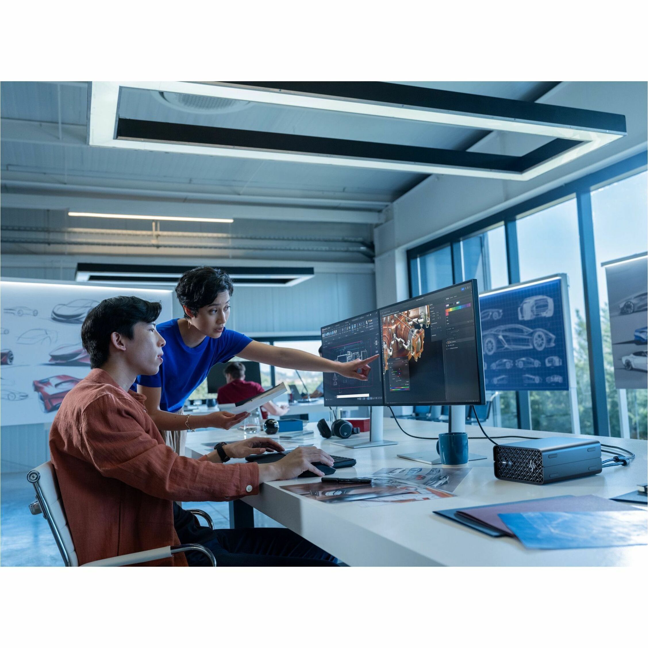 HP Z2 Mini G1a Workstation - 1 x AMD Ryzen AI MAX PRO 395 - 64 GB - 1 TB SSD - Mini PC - Jet Black - AMD Chip - Windows 11 Pro - AMD Graphics - NVMe Controller - 0, 1 RAID Levels - English Keyboard - 2.5 Gigabit Ethernet - Wireless LAN — life style
