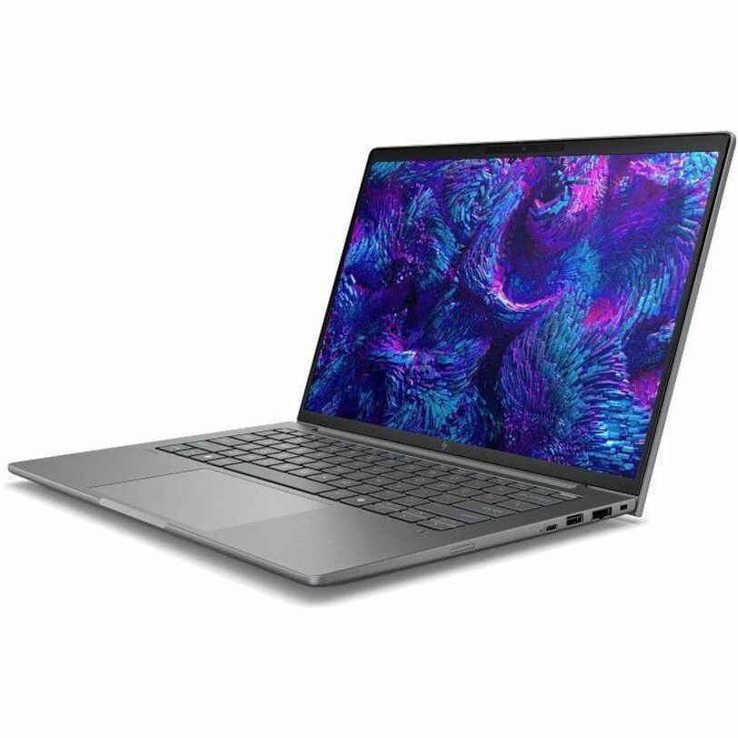 HP ZBook 8 G1i 14" Mobile Workstation - WUXGA - 60 Hz - Intel Core Ultra 7 265H - vPro Technology - 16 GB - 512 GB SSD - English Keyboard - Meteor Silver - Intel Chip - 1920 x 1200 - Windows 11 Pro - Intel Arc 140T GPU - Front Camera/Webcam - IEEE 802.11be Wireless LAN Standard — leftmaximum