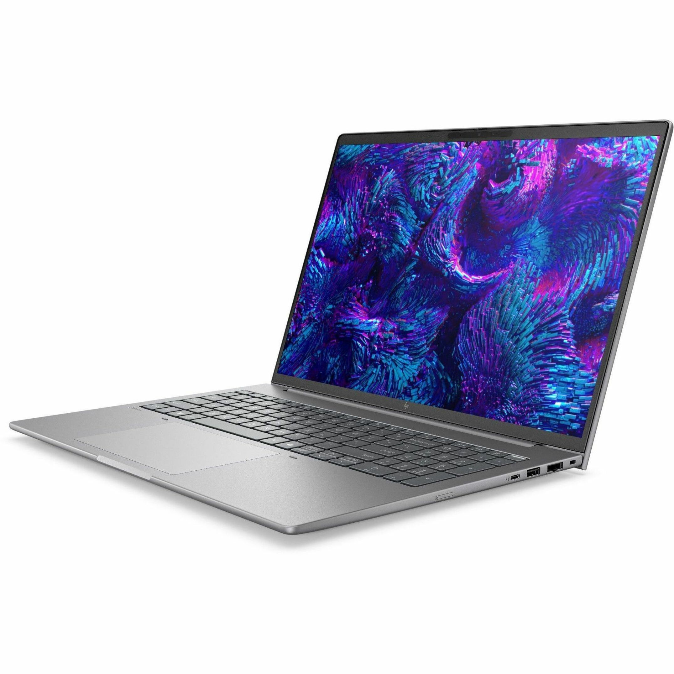 HP ZBook 8 G1i 16" Mobile Workstation - WUXGA - 60 Hz - Intel Core Ultra 7 265H - vPro Technology - 16 GB - 512 GB SSD - English Keyboard - Meteor Silver - Intel Chip - 1920 x 1200 - Windows 11 Pro - Intel Arc 140T Graphics - In-plane Switching (IPS) Technology - Front Camera/Webcam - IEEE 802.11be Wireless LAN Standard — alternate image3