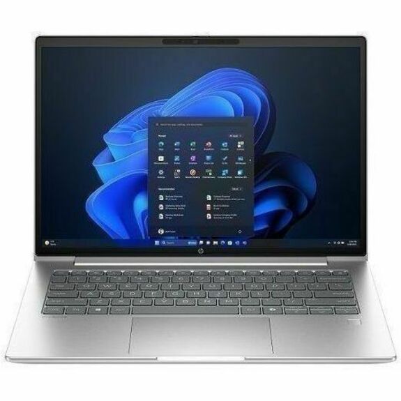 HP ProBook 4 G1i 14" Notebook - WUXGA - 60 Hz - Intel Core Ultra 5 225U - 16 GB - 256 GB SSD - English Keyboard - Pike Silver - Intel Chip - 1920 x 1200 - Windows 11 Pro - Intel - In-plane Switching (IPS) Technology - Front Camera/Webcam - 14.50 Hours Battery Run Time - IEEE 802.11ax Wireless LAN Standard — frontmaximum