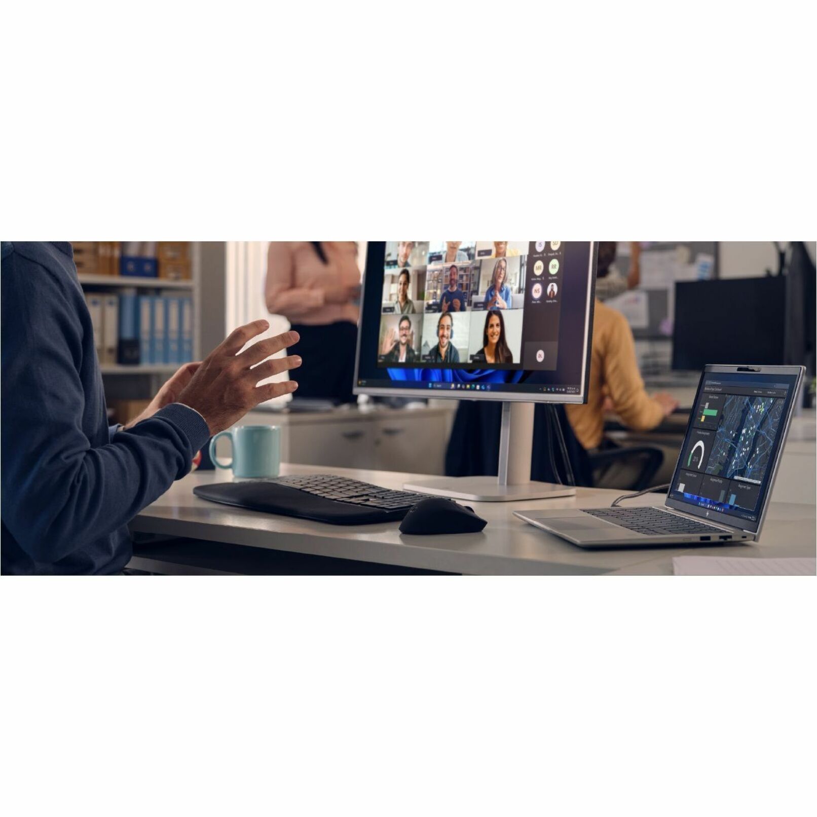 HP EliteBook 6 G1i 14" Notebook - WUXGA - Intel Core Ultra 5 235U - vPro Technology - 16 GB - 512 GB PCIe NVMe SSD - English Keyboard - Pike Silver Aluminum - Intel Chip - 1920 x 1200 - Windows 11 Pro - Intel - In-plane Switching (IPS) Technology - Front Camera/Webcam - IEEE 802.11be Wireless LAN Standard — alternate image11