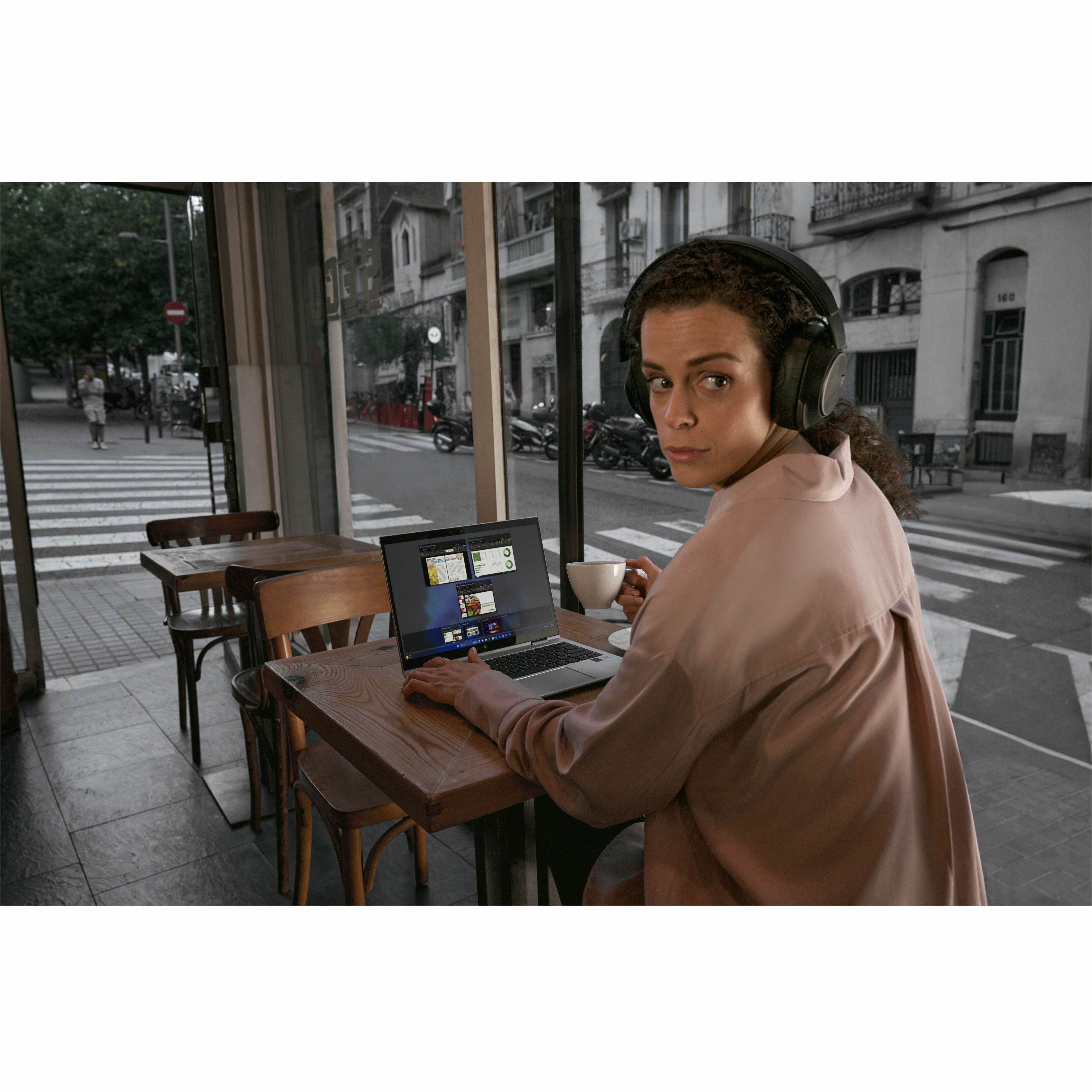 HP EliteBook 6 G1q 14" Copilot+ PC Notebook - WUXGA - 60 Hz - Qualcomm Snapdragon X Plus X1P-42-100 - 16 GB - 512 GB SSD - English Keyboard - Pike Silver - Qualcomm Chip - 1920 x 1200 - Windows 11 Pro - Qualcomm Adreno - In-plane Switching (IPS) Technology - Front Camera/Webcam - IEEE 802.11ax Wireless LAN Standard — alternate image5