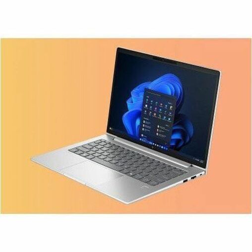 HP EliteBook 6 G1a 14" Touchscreen Notebook - WUXGA - AMD Ryzen 7 250 - 16 GB - 512 GB SSD - English, French Keyboard - Pike Silver - AMD Chip - 1920 x 1200 - Windows 11 Pro - AMD Radeon 780M Graphics - In-plane Switching (IPS) Technology - Front Camera/Webcam - IEEE 802.11be Wireless LAN Standard — alternate image10