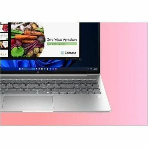 HP ProBook 4 G1a 16" Touchscreen Notebook - WUXGA - AMD Ryzen 7 250 - 16 GB - 512 GB SSD - English, French Keyboard - Pike Silver - AMD Chip - 1920 x 1200 - Windows 11 Pro - AMD Radeon 780M Graphics - In-plane Switching (IPS) Technology - Front Camera/Webcam - IEEE 802.11ax Wireless LAN Standard — alternate image10