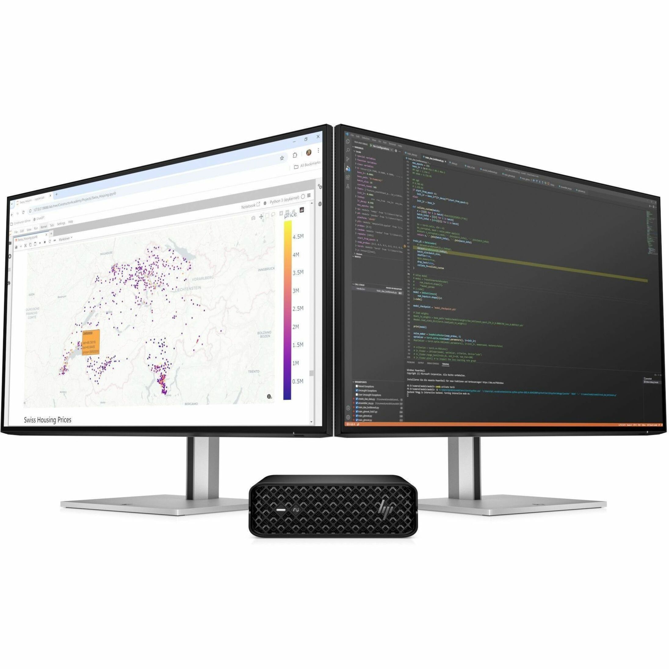 HP Z2 Mini G1i Workstation - Intel Core Ultra 5 235 - 32 GB - 1 TB SSD - Mini PC - Black - Intel W880 Chip - Windows 11 Pro - NVIDIA 16 GB Graphics - English Keyboard - Ethernet - Wireless LAN — alternate image12