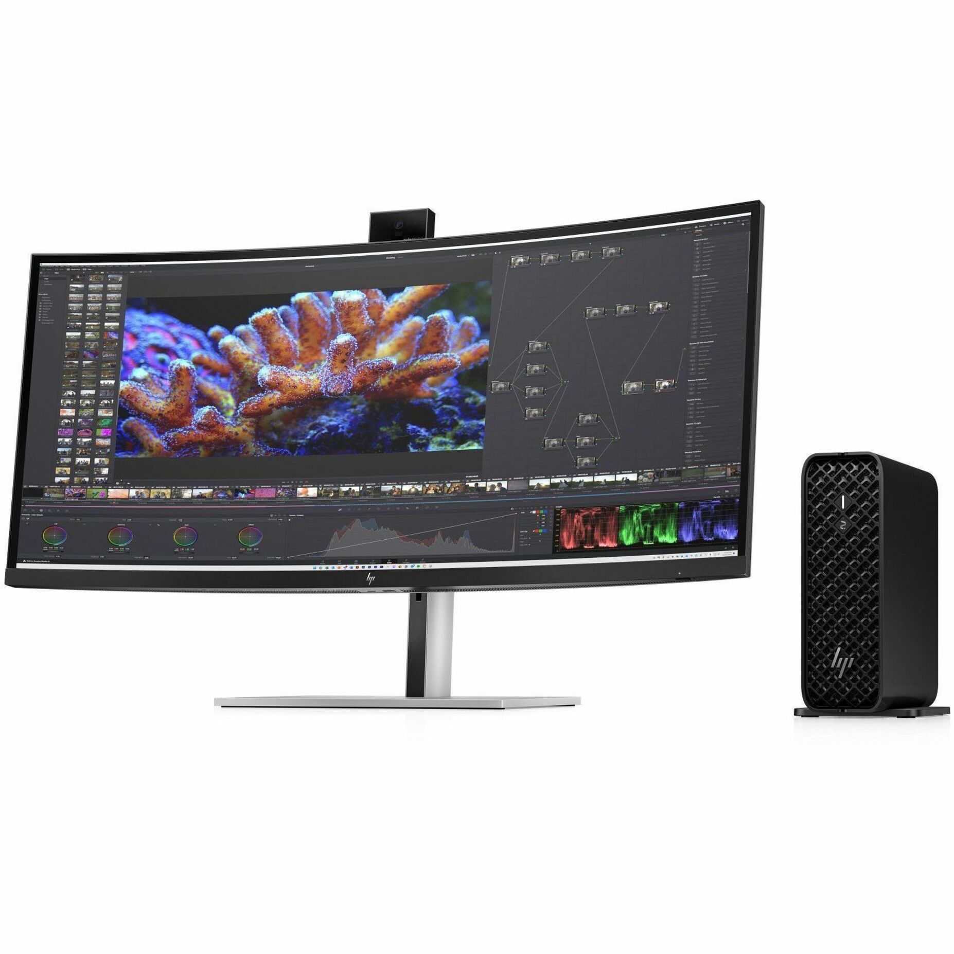 HP Z2 Mini G1i Workstation - Intel Core Ultra 9 285K - 32 GB - 1 TB SSD - Mini PC - Black - Intel W880 Chip - Windows 11 Pro - NVIDIA 8 GB Graphics - English Keyboard - Ethernet - Wireless LAN — alternate image11