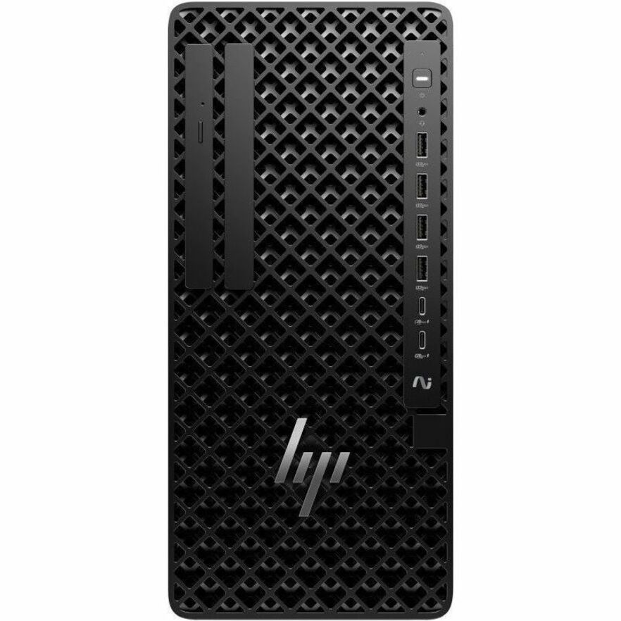 HP Z1 G1i Desktop Computer - Intel Core Ultra 5 235 - 32 GB - 1 TB SSD - Tower - Black - Intel Q870 Chip - Windows 11 Pro - Intel DDR5 SDRAM - English Keyboard - 500 W — frontmaximum