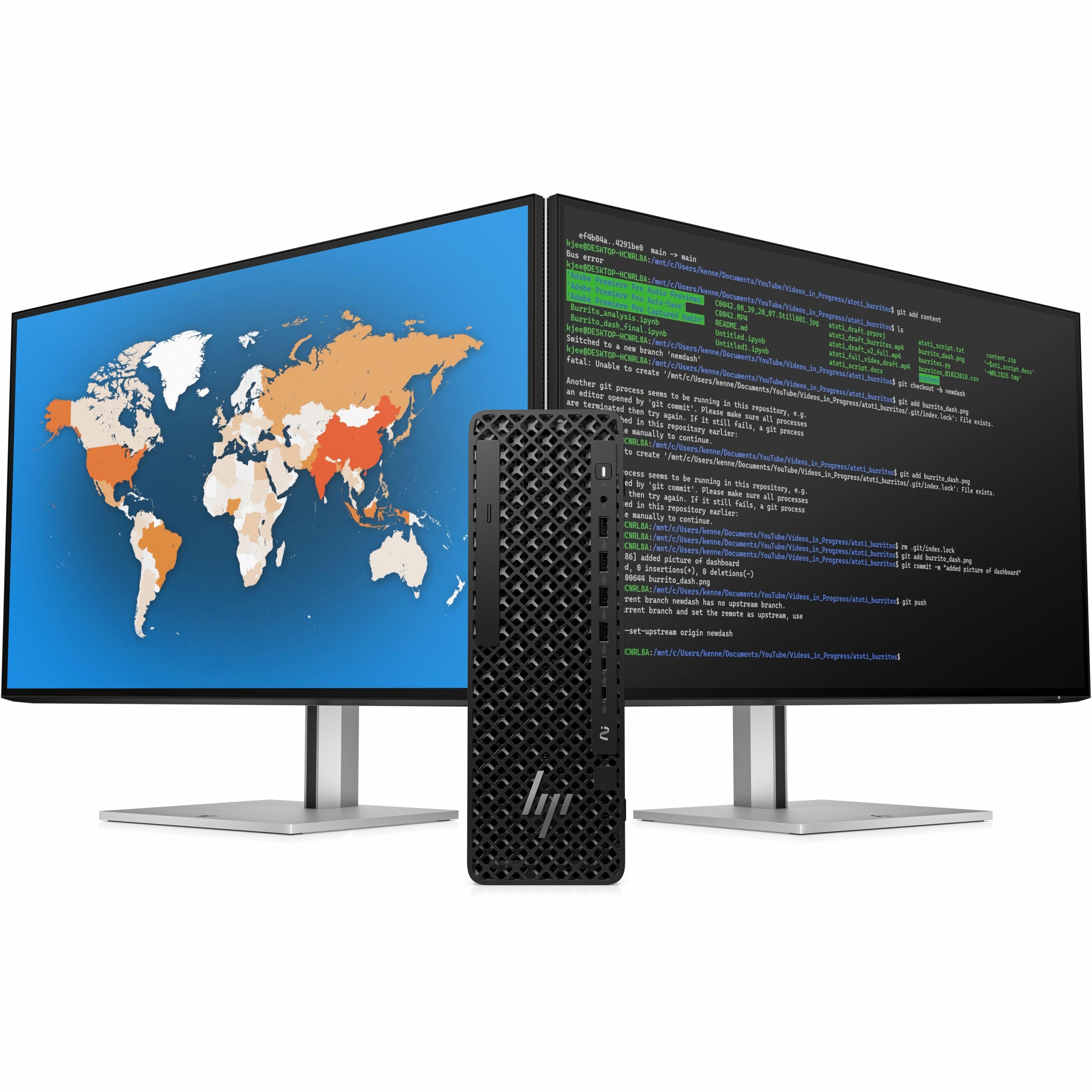 HP Z2 G1i Workstation - Intel Core Ultra 7 265 - 32 GB - 1 TB SSD - Small Form Factor - Black - Intel W880 Chip - Windows 11 Pro - NVIDIA 4 GB Graphics - English Keyboard - Ethernet — alternate image12