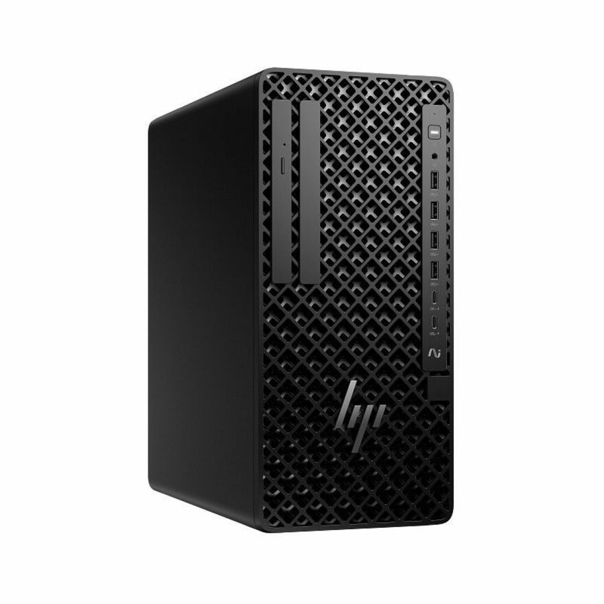 HP Z1 G1i Desktop Computer - Intel Core Ultra 7 265 - 32 GB - 1 TB SSD - Tower - Black - Intel Q870 Chip - Windows 11 Pro - Intel DDR5 SDRAM - English Keyboard - 500 W