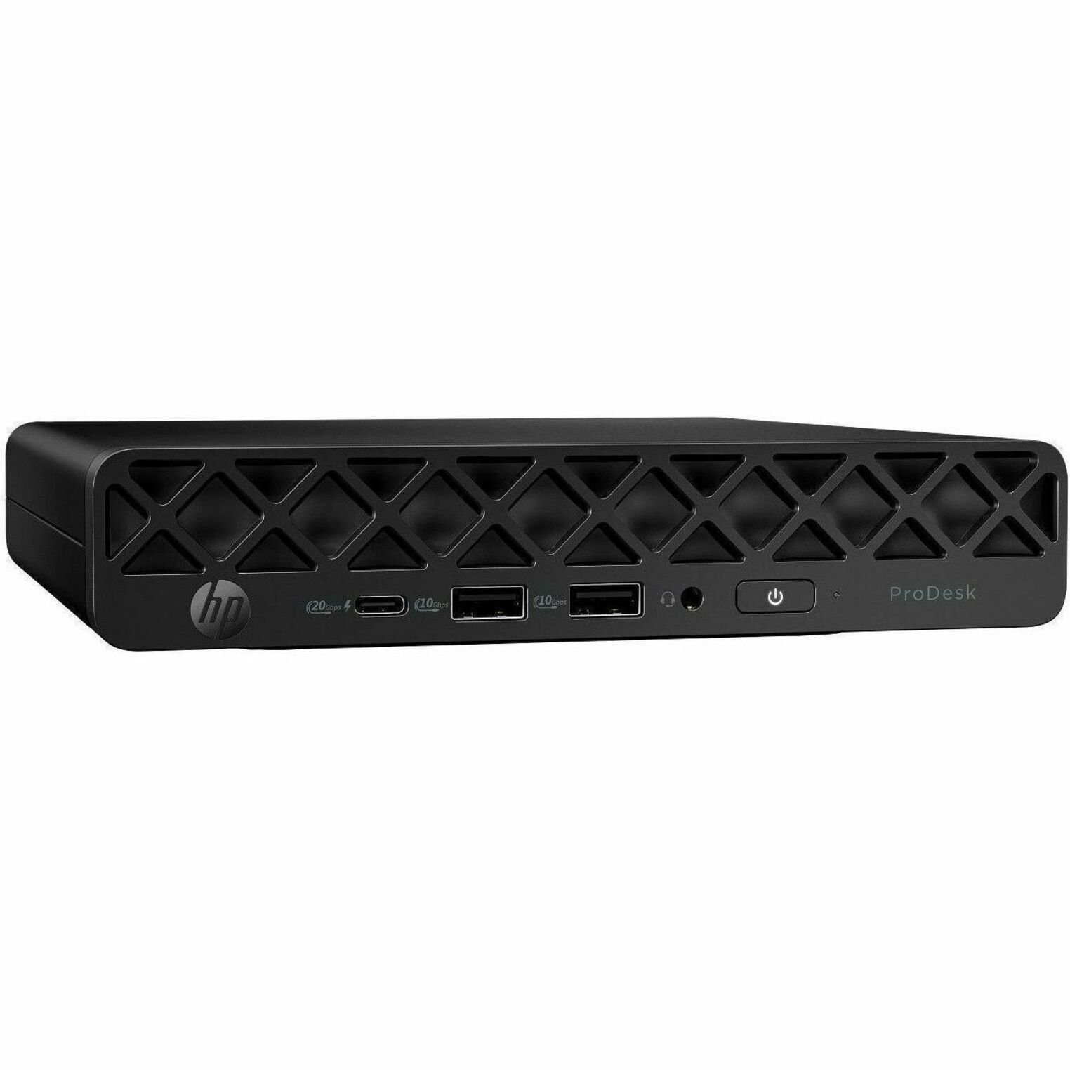HP ProDesk 4 G1i Desktop Computer - Intel Core Ultra 7 265T - vPro Technology - 32 GB - 512 GB SSD - Mini PC - Jack Black - Intel Q870 Chip - Windows 11 Pro - Intel DDR5 SDRAM - English Keyboard - IEEE 802.11ax Wireless LAN - 90 W — rightmaximum
