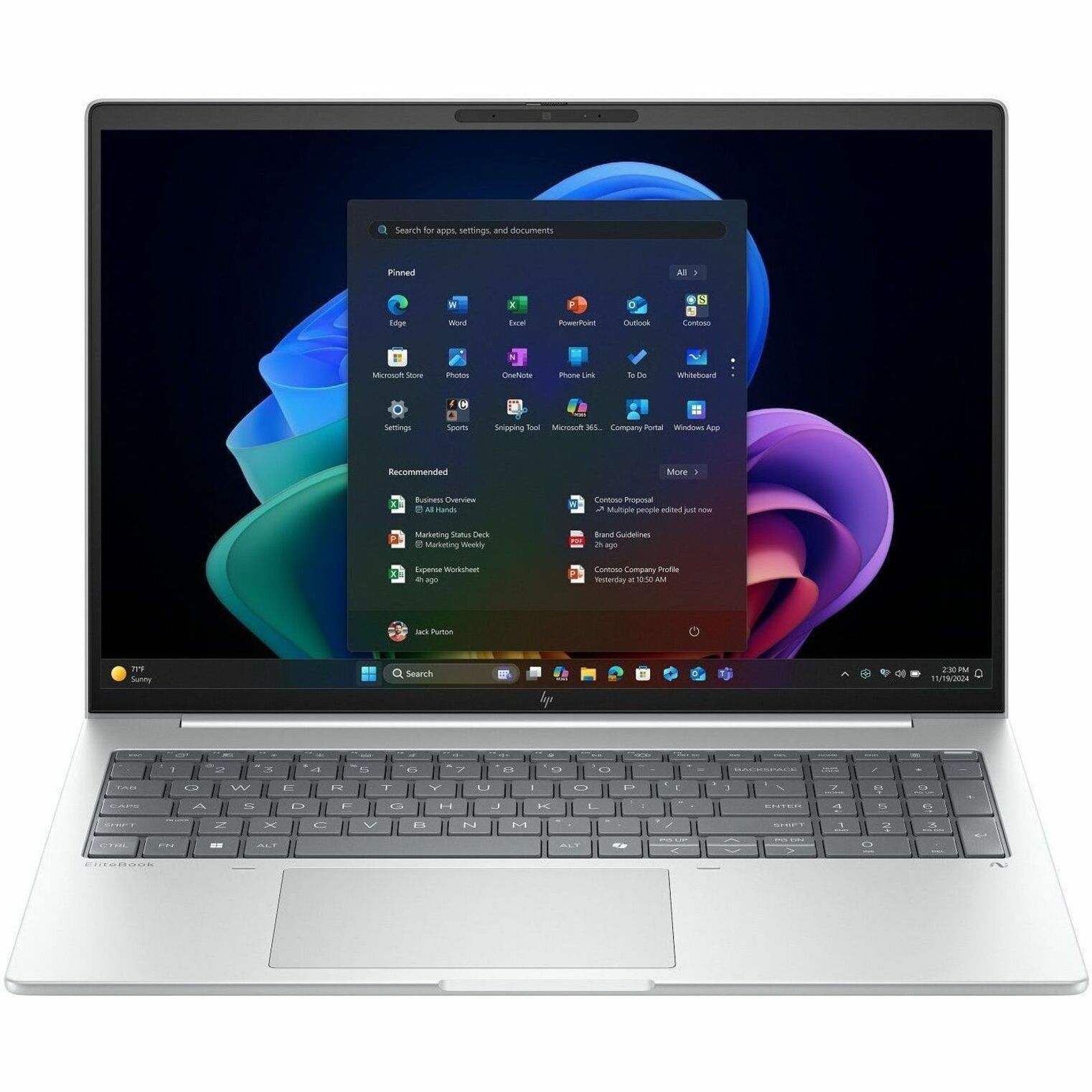 HP EliteBook 8 G1a 16" Copilot+ PC Notebook