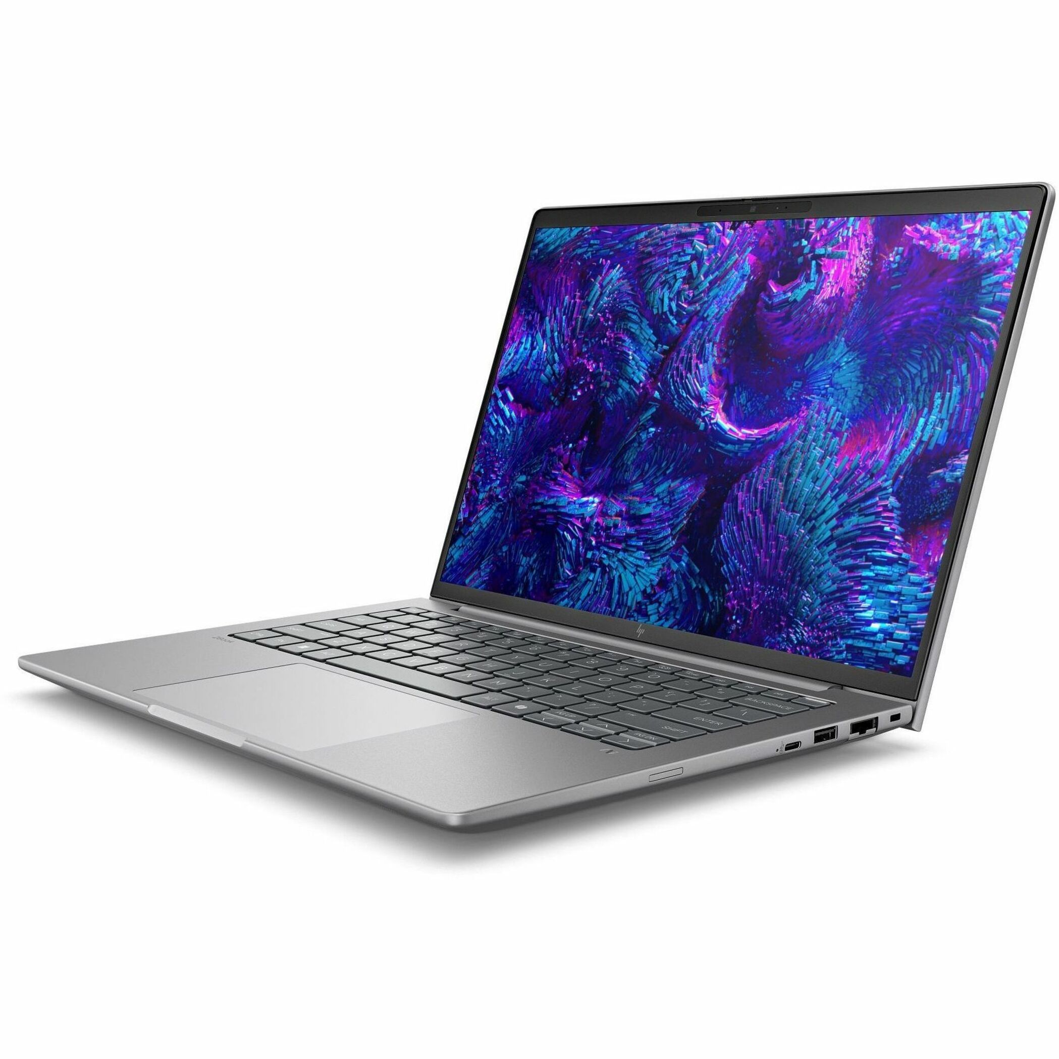 HP ZBook 8 G1i 14" Mobile Workstation - Intel Core Ultra 5 2nd Gen 235U - 32 GB - 512 GB SSD - Intel Chip - Intel - Front Camera/Webcam — alternate image2