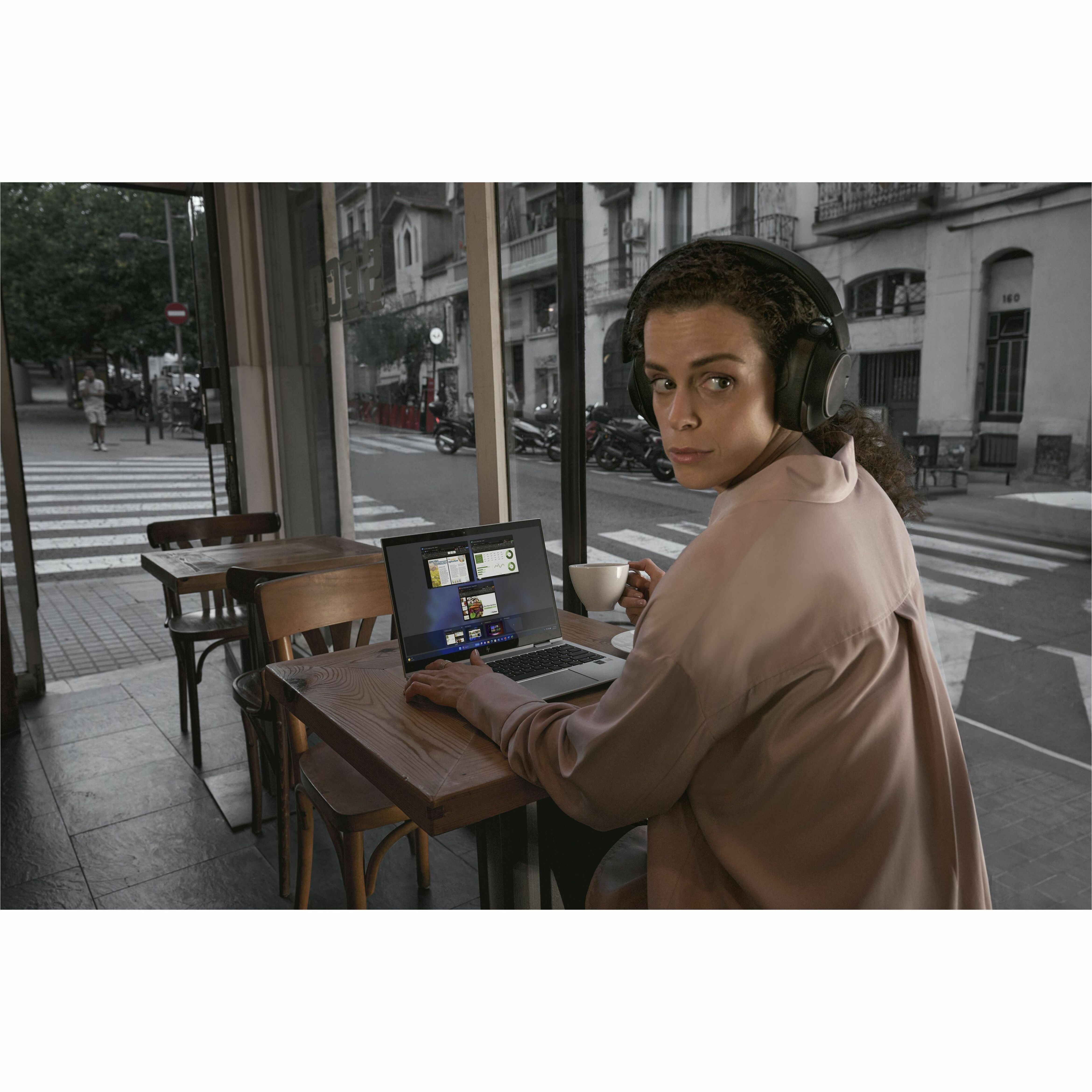 HP EliteBook 8 Flip G1i 13.3" Touchscreen Convertible 2 in 1 Notebook - WUXGA - 60 Hz - Intel Core Ultra 7 2nd Gen 265U - 32 GB - Intel Chip - 1920 x 1200 - In-plane Switching (IPS) Technology - IEEE 802.11be Wireless LAN Standard — alternate image1
