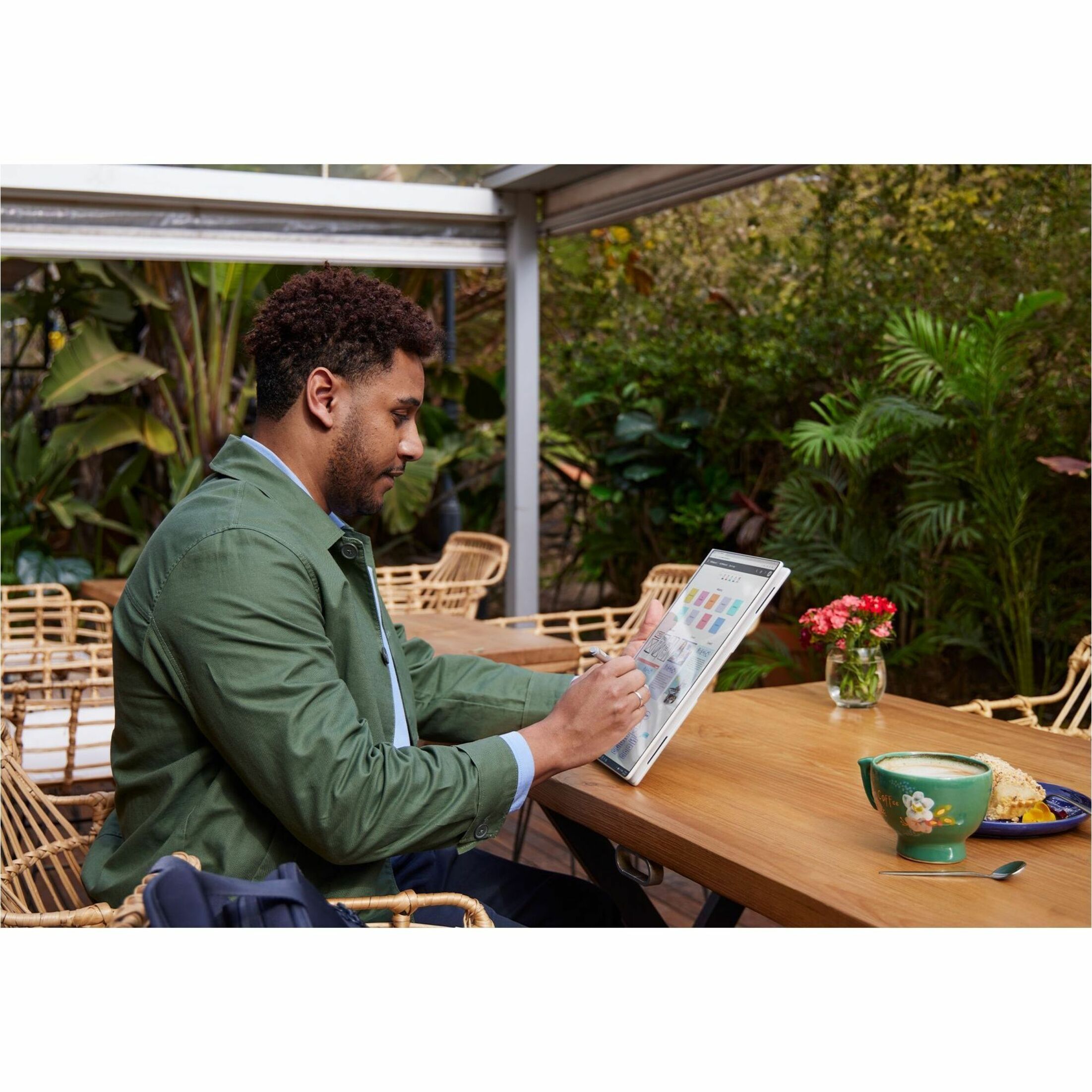 HP EliteBook X Flip G1i 14" Touchscreen Convertible Copilot+ PC 2 in 1 Notebook - WUXGA - Intel Core Ultra 5 238V - 32 GB - 512 GB SSD - Glacier Silver - Intel Chip - 1920 x 1200 - Windows 11 Pro - Intel Arc Graphics - In-plane Switching (IPS) Technology - Front Camera/Webcam - IEEE 802.11be Wireless LAN Standard — life style