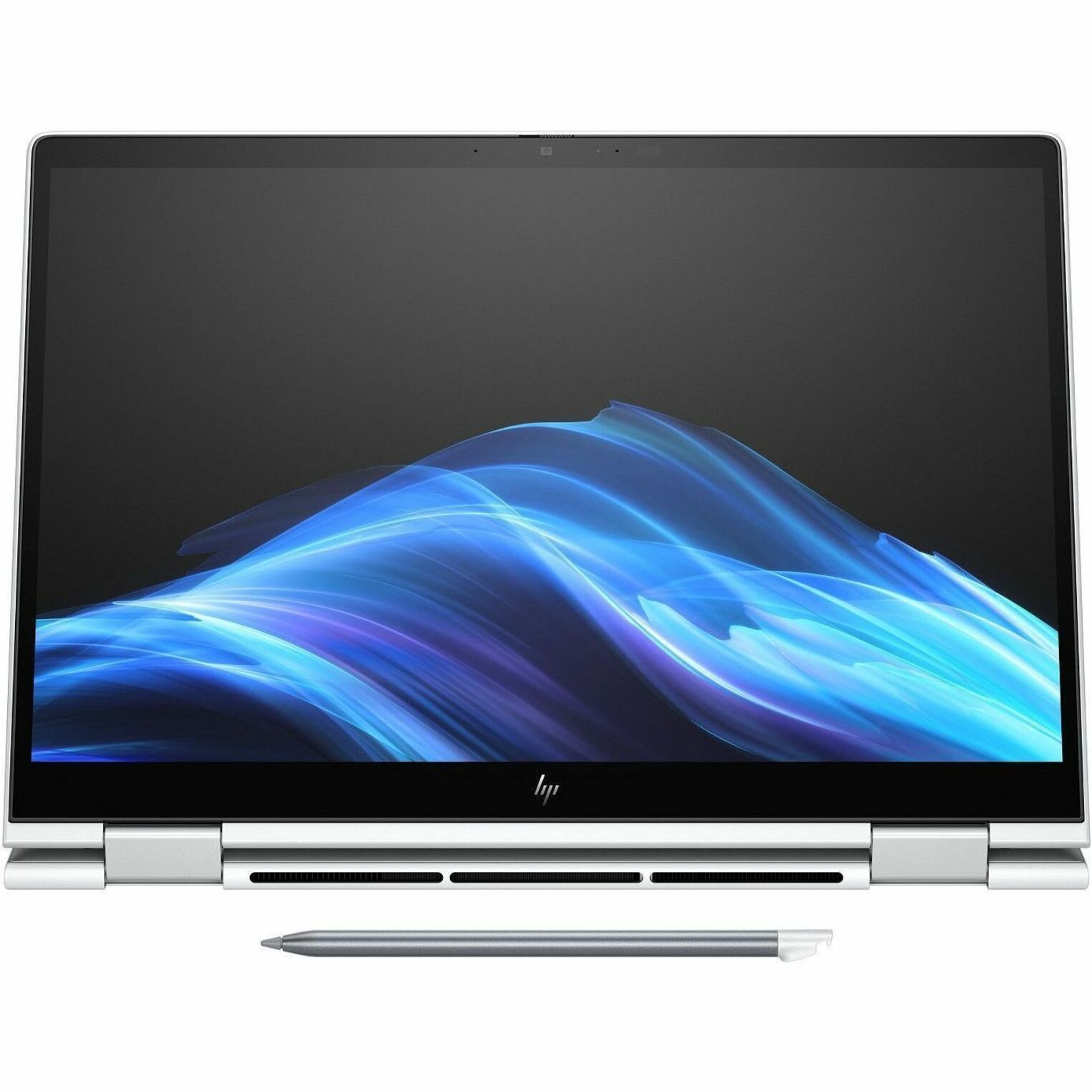 HP EliteBook 8 Flip G1i 13.3" Touchscreen Convertible 2 in 1 Notebook - WUXGA - Intel Core Ultra 5 235U - 32 GB - 512 GB SSD - Glacier Silver - Intel Chip - 1920 x 1200 - Windows 11 Pro - Intel - In-plane Switching (IPS) Technology - Front Camera/Webcam - IEEE 802.11ax Wireless LAN Standard — alternate image1