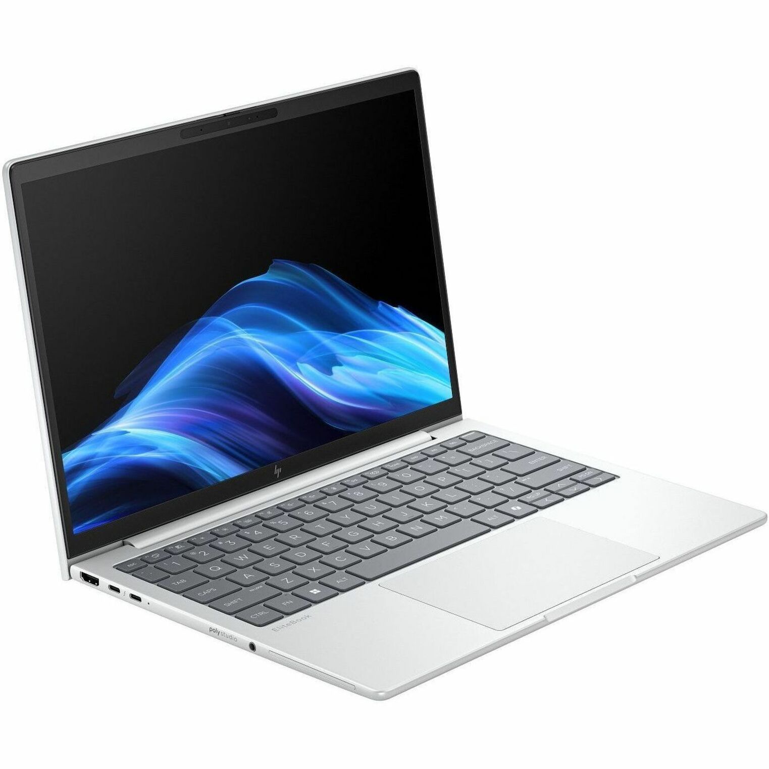 HP EliteBook 8 G1i 13.3" Notebook - WUXGA - Intel Core Ultra 7 255U - 32 GB - 512 GB SSD - Glacier Silver - Intel Chip - 1920 x 1200 - Windows 11 Pro - Intel - In-plane Switching (IPS) Technology, Sure View - Front Camera/Webcam - IEEE 802.11ax Wireless LAN Standard — alternate image5