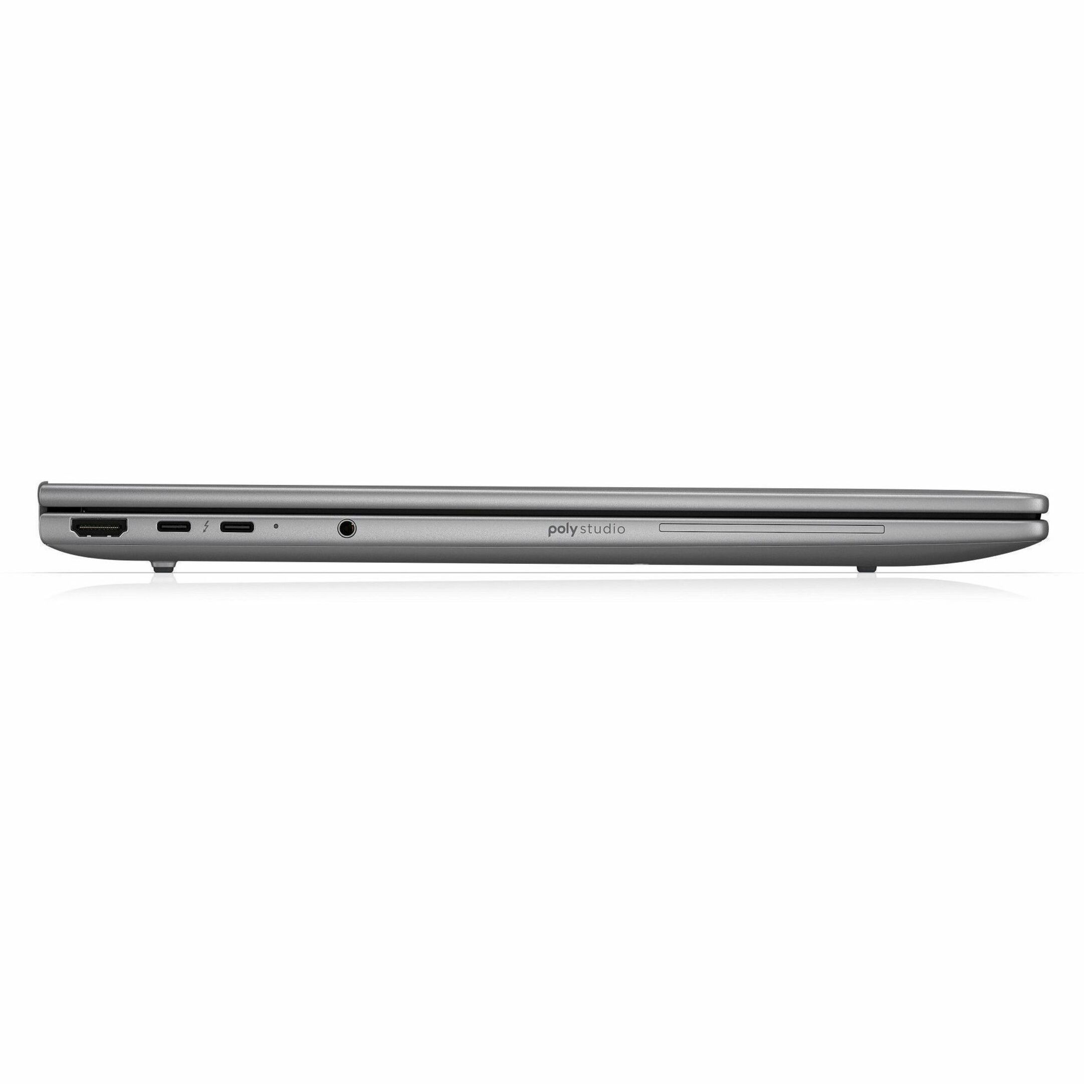 HP ZBook 8 G1i 16" Mobile Workstation - WUXGA - Intel Core Ultra 7 265H - vPro Technology - 32 GB - 512 GB SSD - English Keyboard - Meteor Silver - Intel Chip - 1920 x 1200 - Windows 11 Pro - Intel Arc 140T GPU with 4 GB, NVIDIA RTX 500 Ada Generation - In-plane Switching (IPS) Technology - Front Camera/Webcam - IEEE 802.11be Wireless LAN Standard — alternate image10