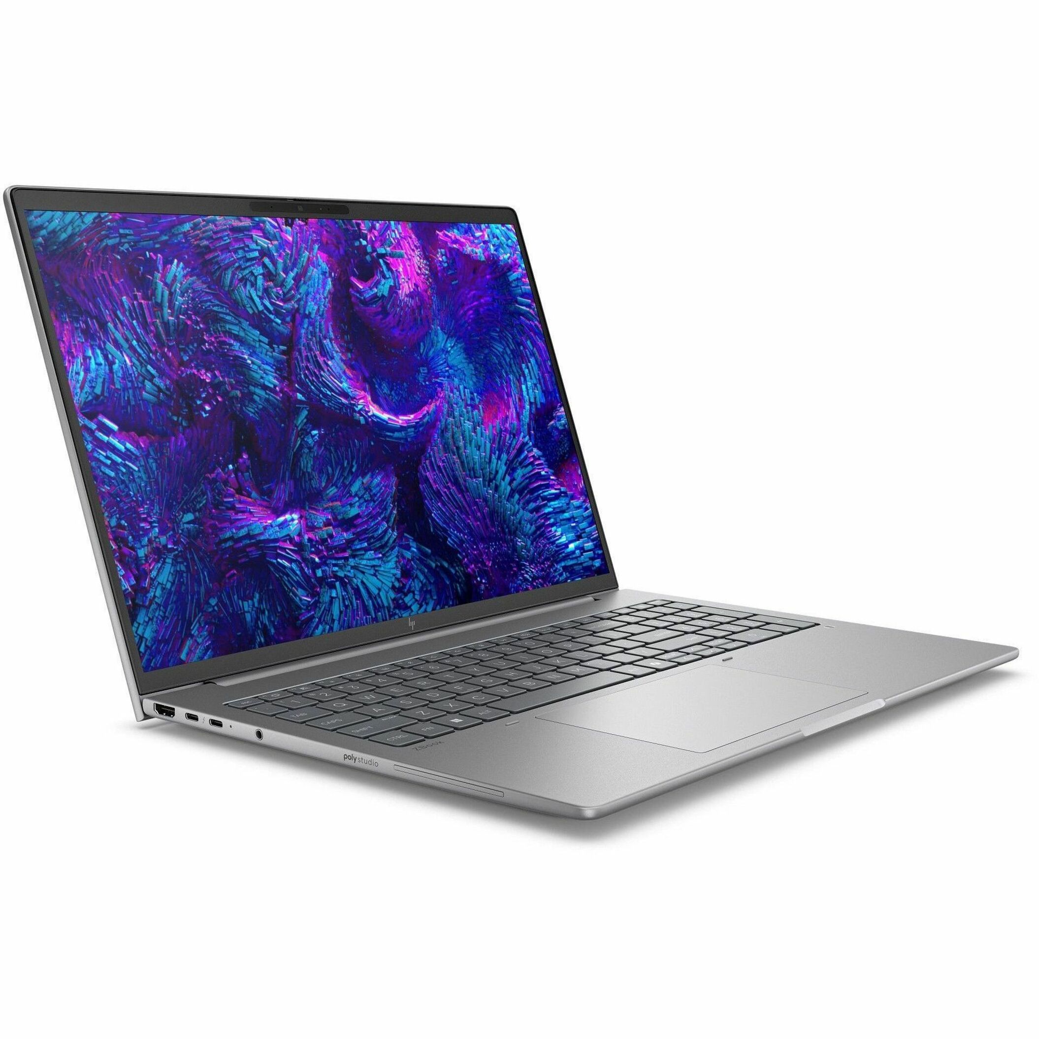 HP ZBook 8 G1i 16" Mobile Workstation - WUXGA - Intel Core Ultra 7 265H - vPro Technology - 32 GB - 512 GB SSD - English Keyboard - Meteor Silver - Intel Chip - 1920 x 1200 - Windows 11 Pro - Intel Arc 140T GPU with 4 GB, NVIDIA RTX 500 Ada Generation - In-plane Switching (IPS) Technology - Front Camera/Webcam - IEEE 802.11be Wireless LAN Standard — alternate image12