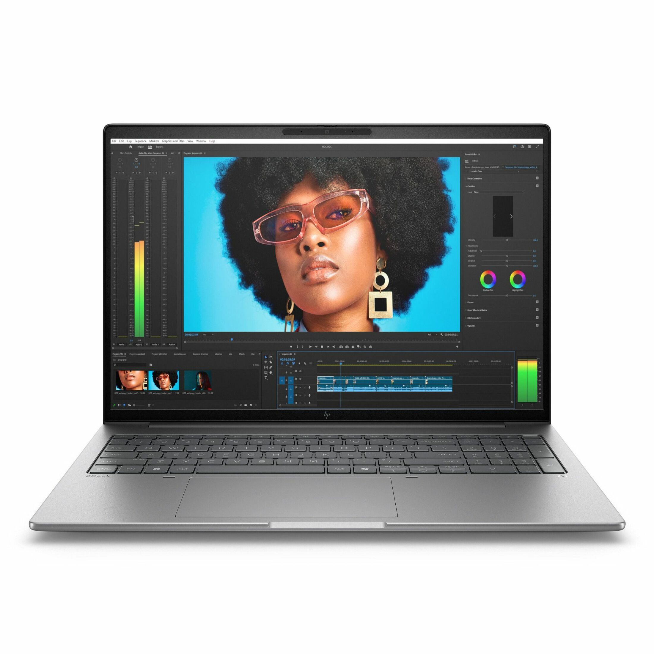 HP ZBook 8 G1i 16" Mobile Workstation - WUXGA - Intel Core Ultra 7 265H - vPro Technology - 32 GB - 512 GB SSD - English Keyboard - Meteor Silver - Intel Chip - 1920 x 1200 - Windows 11 Pro - Intel Arc 140T GPU with 4 GB, NVIDIA RTX 500 Ada Generation - In-plane Switching (IPS) Technology - Front Camera/Webcam - IEEE 802.11be Wireless LAN Standard