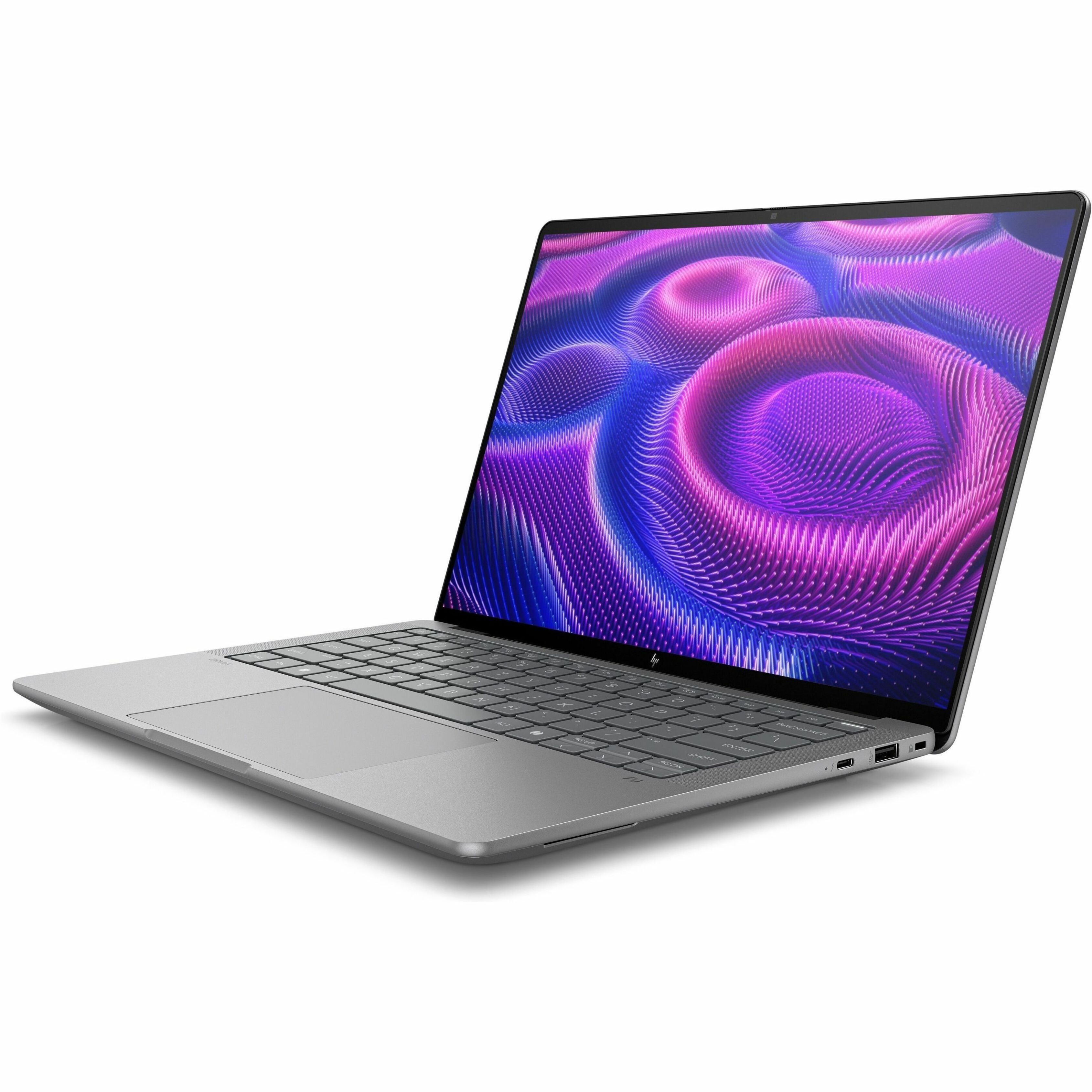 HP ZBook Ultra G1a 14" Copilot+ PC Mobile Workstation - WUXGA - AMD Ryzen AI MAX PRO 390 - 32 GB - 1 TB SSD - English Keyboard - Meteor Silver - AMD Chip - 1920 x 1200 - Windows 11 Pro - AMD Radeon 8050S Graphics - In-plane Switching (IPS) Technology - Front Camera/Webcam - IEEE 802.11be Wireless LAN Standard — alternate image2
