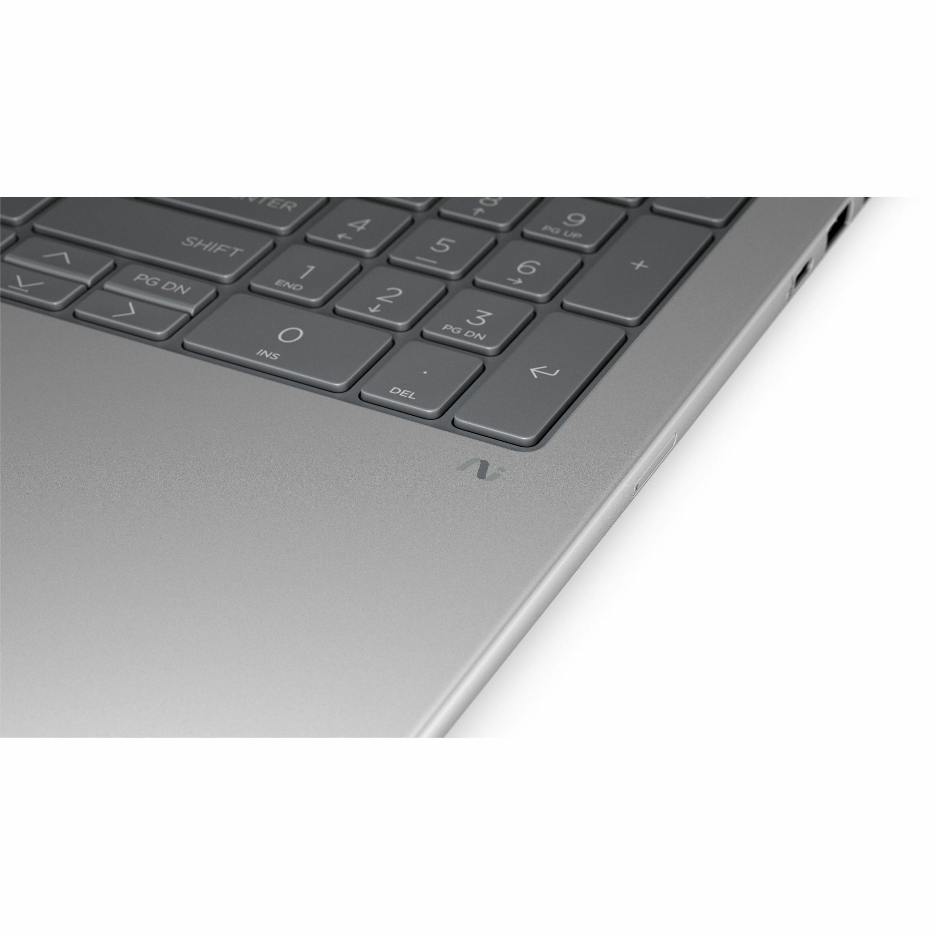 HP ZBook 8 G1i 16" Mobile Workstation - WUXGA - Intel Core Ultra 7 265H - vPro Technology - 32 GB - 512 GB SSD - English, French Keyboard - Meteor Silver - Intel Chip - 1920 x 1200 - Windows 11 Pro - Intel Arc 140T GPU with 4 GB, NVIDIA RTX 500 Ada Generation - In-plane Switching (IPS) Technology - Front Camera/Webcam - IEEE 802.11be Wireless LAN Standard — alternate image1
