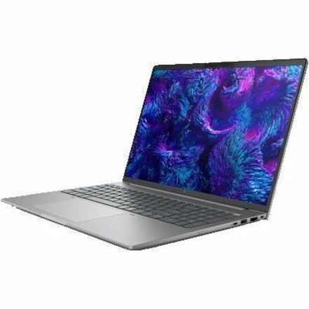 HP ZBook 8 G1i 16" Mobile Workstation - WUXGA - 60 Hz - Intel Core Ultra 7 2nd Gen 265H - 32 GB - Intel Chip - 1920 x 1200 - In-plane Switching (IPS) Technology - Front Camera/Webcam - IEEE 802.11be Wireless LAN Standard — left