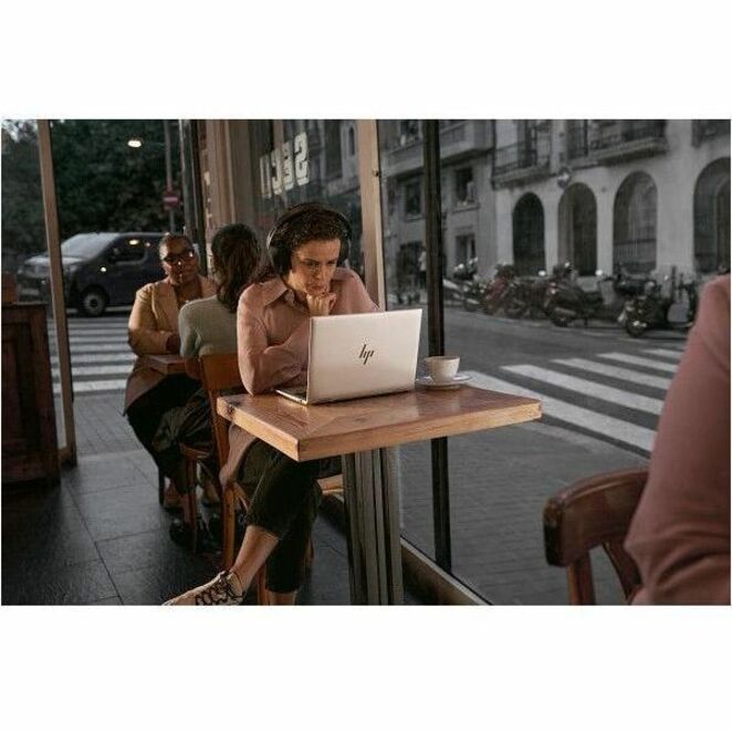 HP EliteBook 8 G1a 14" Touchscreen Copilot+ PC Notebook - WUXGA - 60 Hz - AMD Ryzen 5 PRO 230 - 32 GB - 1 TB SSD - English Keyboard - Glacier Silver - AMD Chip - 1920 x 1200 - Windows 11 Pro - AMD Radeon 760M Graphics - In-plane Switching (IPS) Technology - Front Camera/Webcam - IEEE 802.11be Wireless LAN Standard — life style