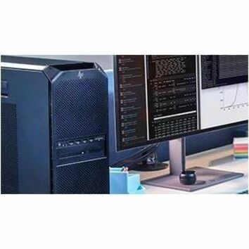 HP Z6 G5 A Workstation - 1 x AMD Ryzen Threadripper PRO 7975WX - 128 GB - Tower - Black - AMD PRO 695 Chip - Serial ATA/600, NVMe Controller - 0, 1, 5, 10 RAID Levels - Gigabit Ethernet — alternate image5