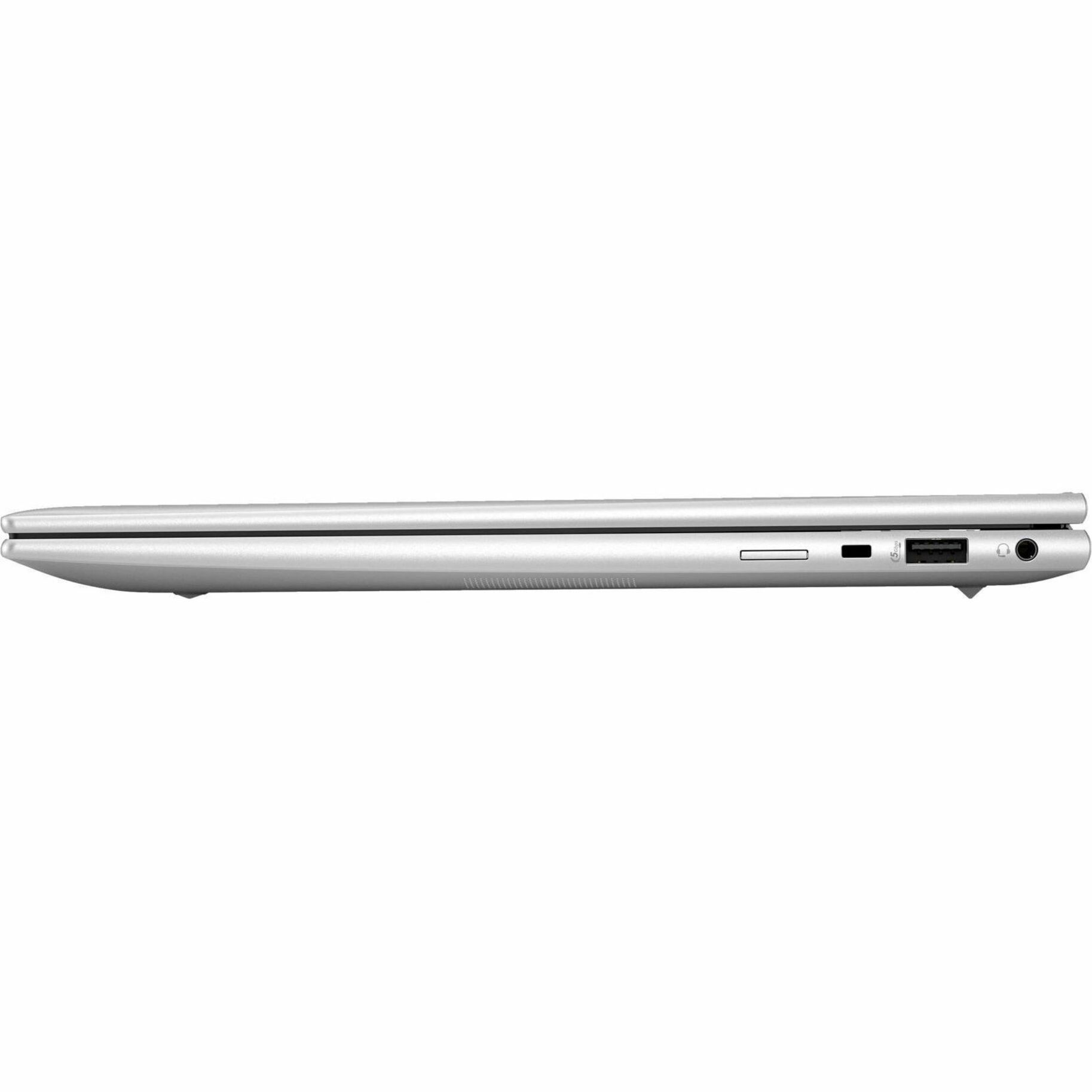 HP EliteBook 840 G11 14" Notebook - WUXGA - Intel Core Ultra 7 1st Gen 165U - 64 GB - 512 GB SSD - Smart Card Reader - Intel Chip - 1920 x 1200 - Intel - Front Camera/Webcam - IEEE 802.11ax Wireless LAN Standard — left
