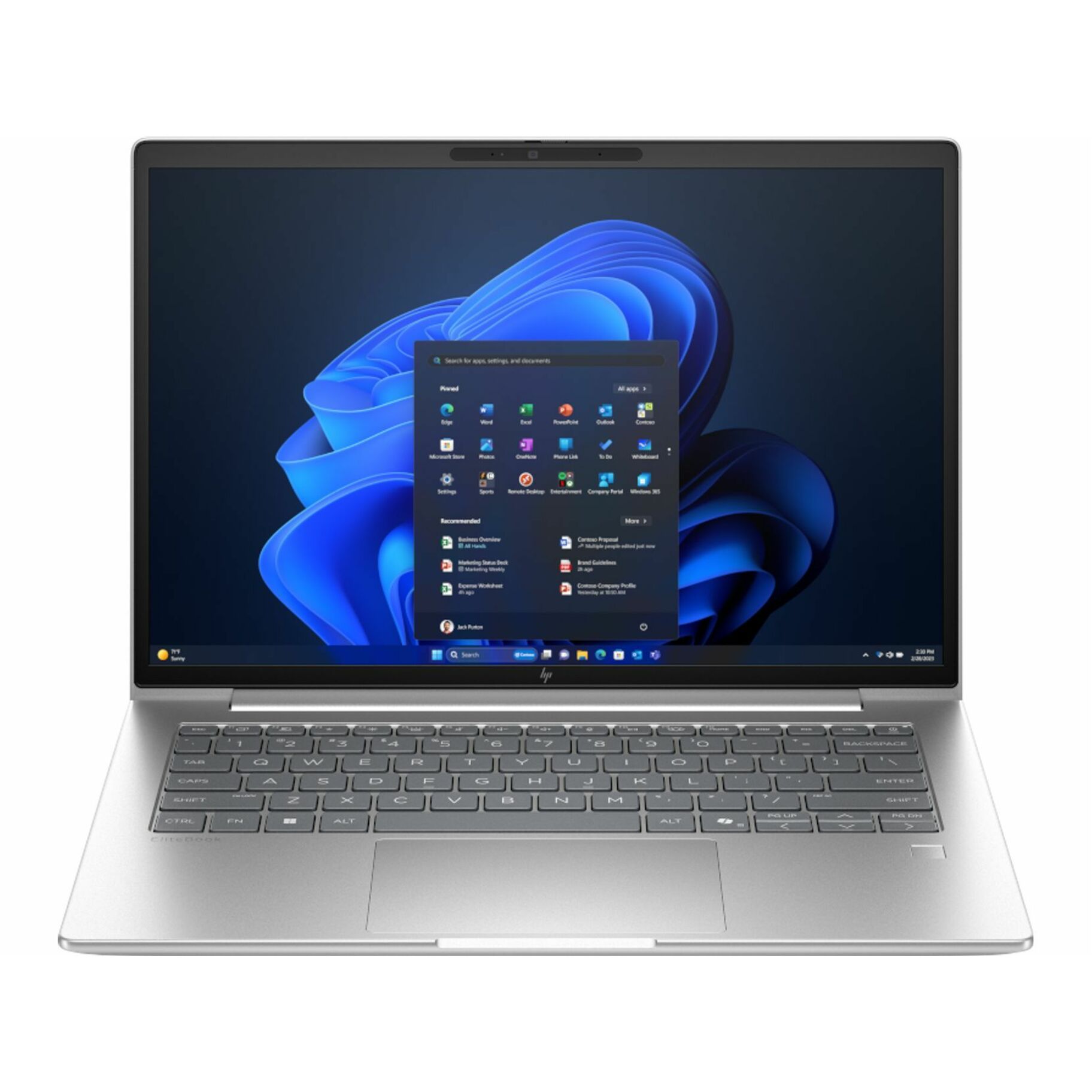 HP EliteBook 6 G1i 14" Notebook - WUXGA - 60 Hz - Intel Core Ultra 5 15th Gen 225U - 16 GB - 512 GB SSD - English Keyboard - Pike Silver Aluminum - Intel Chip - 1920 x 1200 - Windows 11 Pro - Intel Arc Graphics - In-plane Switching (IPS) Technology - Front Camera/Webcam - IEEE 802.11be Wireless LAN Standard