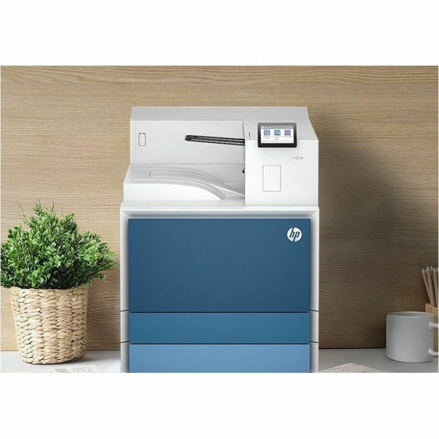 HP LaserJet Enterprise 8501dn Wired/Wireless Laser Printer - Monochrome - 70 ppm Mono - 1200 x 1200 dpi Print - Automatic Duplex Print - 2180 Sheets Input - Ethernet - Apple AirPrint, Mopria, Wi-Fi Direct - 250000 Pages Duty Cycle - Plain Paper Print - Gigabit Ethernet - USB — life style