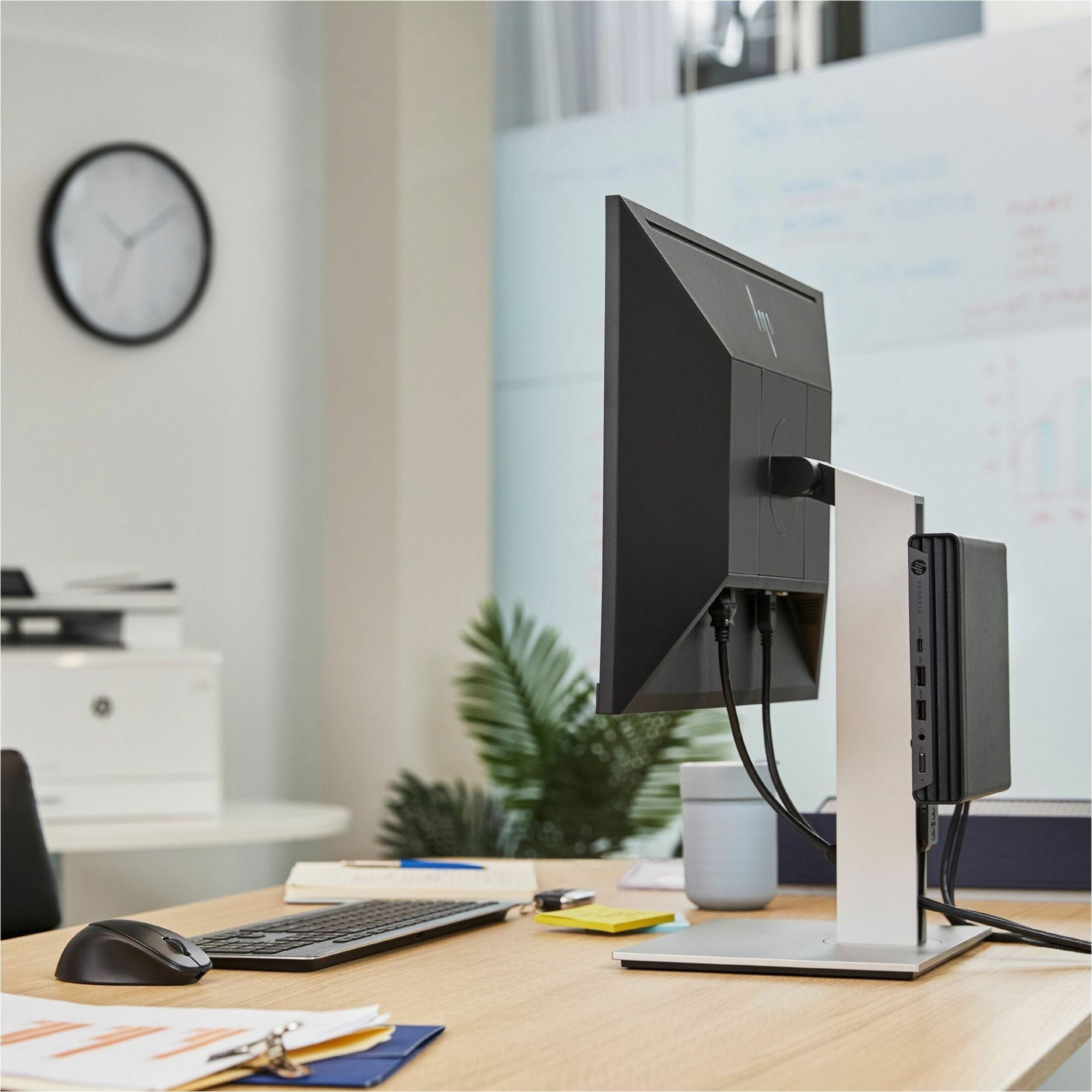 HP Pro Mini 400 G9 Desktop Computer - Intel Core i3 14th Gen i3-14100T - 16 GB - 256 GB SSD - Desktop Mini - Intel Q670 Chip — alternate image11
