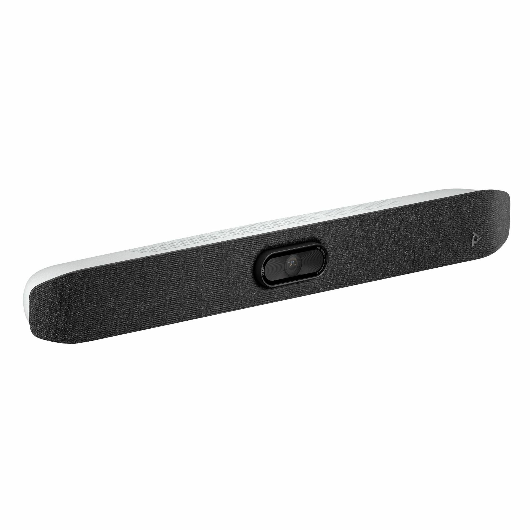 Poly Studio V12 USB Video Bar w/USB-C 65W Power Adapter and Power Cord GSA/TAA - For Video Conferencing, Collaboration Space, Meeting Space - Small Room Size Supported - Network (RJ-45) - USB - Gigabit Ethernet - Wireless LAN - Internal Speaker(s) - Internal Microphone(s) - TAA Compliant