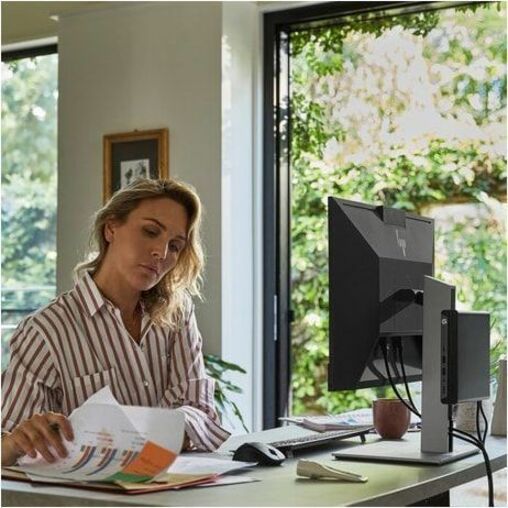 HP Elite Mini 800 G9 Desktop Computer - Intel Core i5 14th Gen i5-14500T - 16 GB - 256 GB SSD - Desktop Mini - Intel Q670 Chip — alternate image4