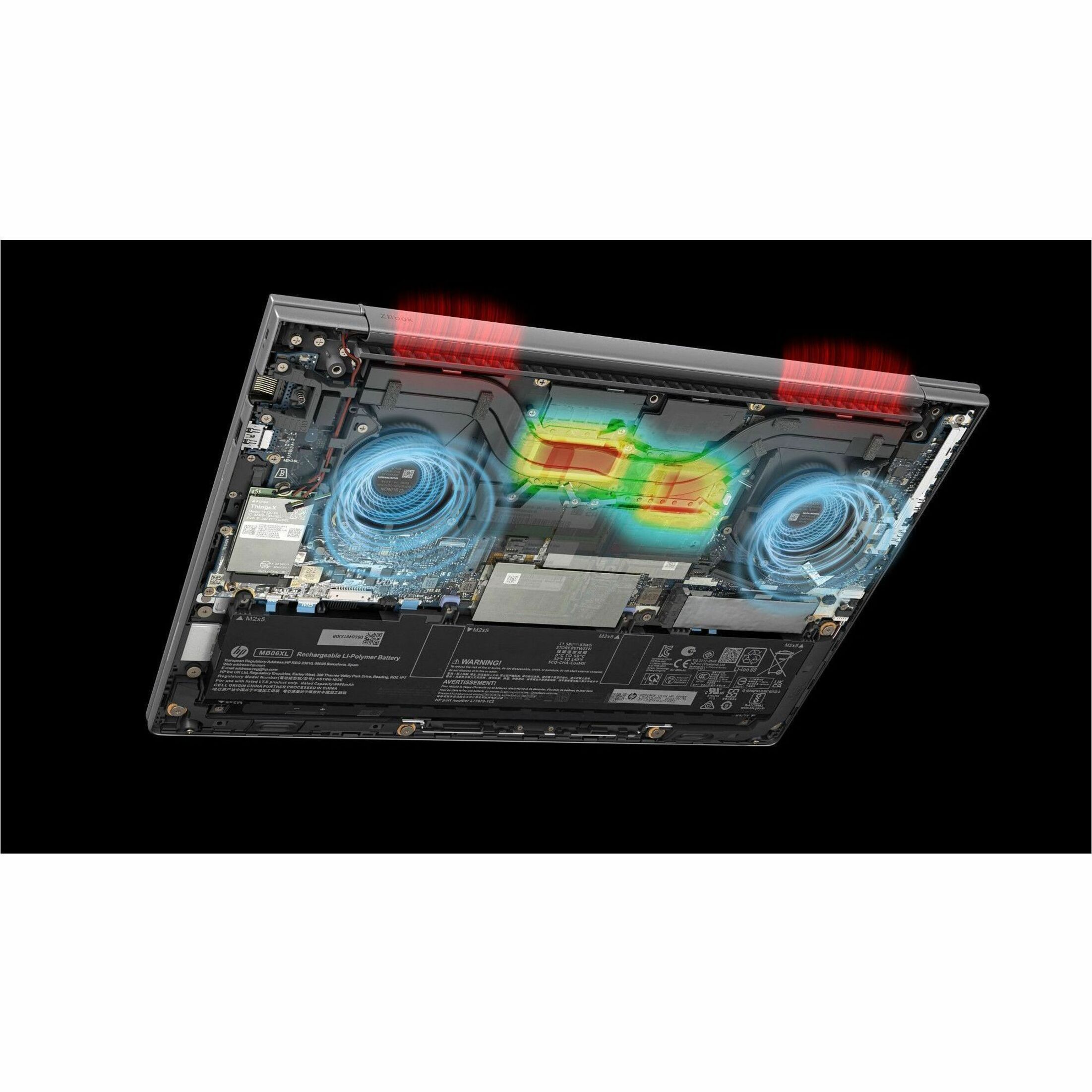 HP ZBook X G1i 16" Mobile Workstation - Intel Core Ultra 9 Series 2 285H - 32 GB - 512 GB SSD - Intel Chip - Eyesafe, In-plane Switching (IPS) Technology — alternate image12