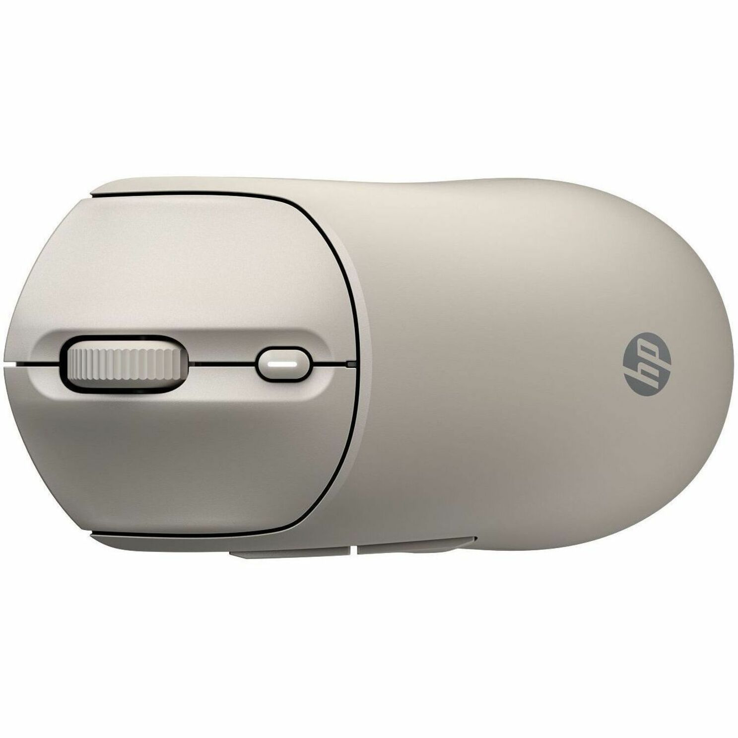 HP 400 Quiet Wireless Mouse - Multi Surface - Wireless - 32.81 ft - Bluetooth/Radio Frequency - 2.40 GHz - Maple - USB Type A - 6000 dpi - Scroll Wheel - 5 Button(s) - Symmetrical - 1 x AA Battery Supported — alternate image2