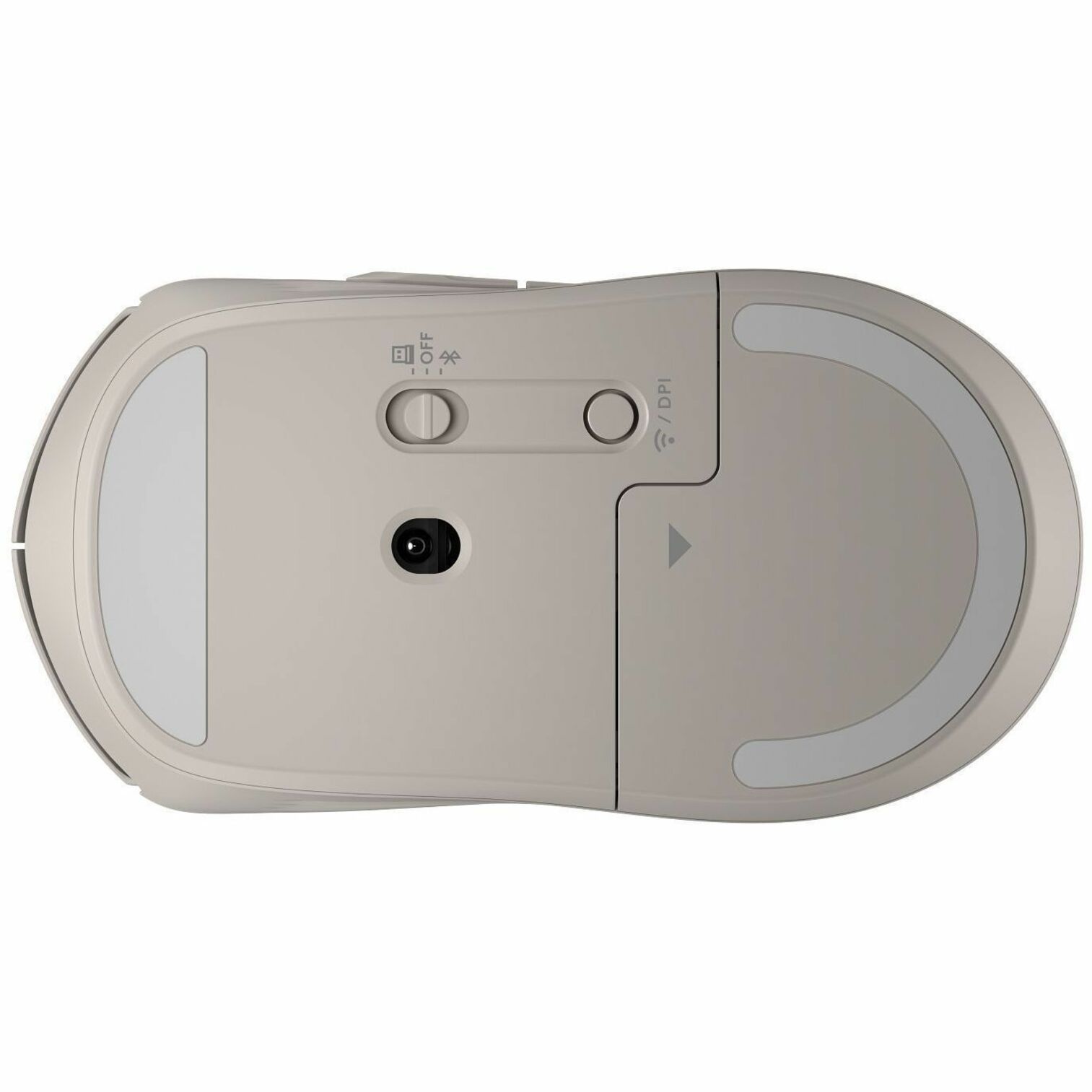 HP 400 Quiet Wireless Mouse - Multi Surface - Wireless - 32.81 ft - Bluetooth/Radio Frequency - 2.40 GHz - Maple - USB Type A - 6000 dpi - Scroll Wheel - 5 Button(s) - Symmetrical - 1 x AA Battery Supported — alternate image3