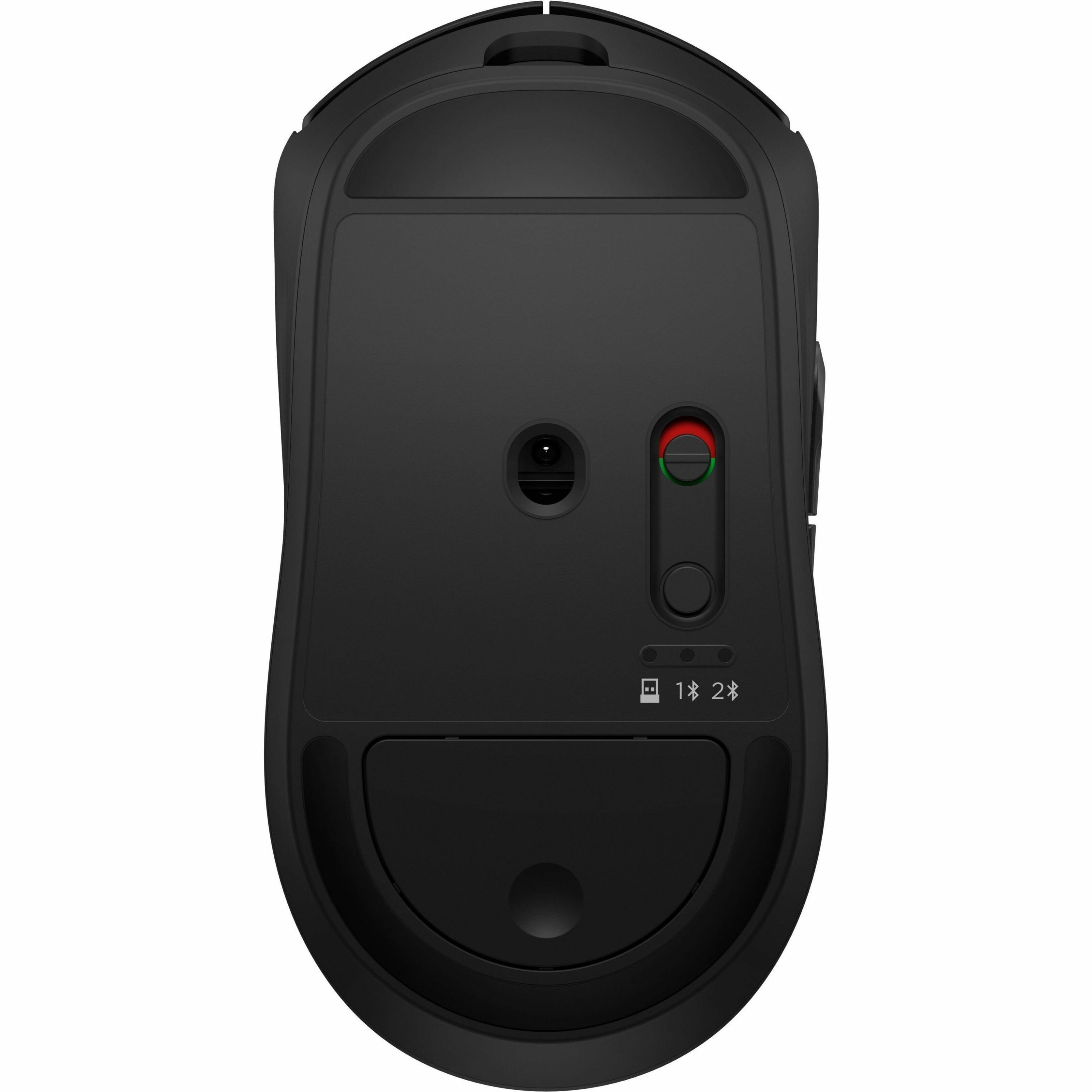 HP 700 Rechargeable Wireless Mouse (AZ7B0AA) - Wireless - Bluetooth/Radio Frequency - 2.40 GHz - Rechargeable - USB Type A - 6000 dpi - Scroll Wheel - 7 Programmable Button(s) - Symmetrical — alternate image2
