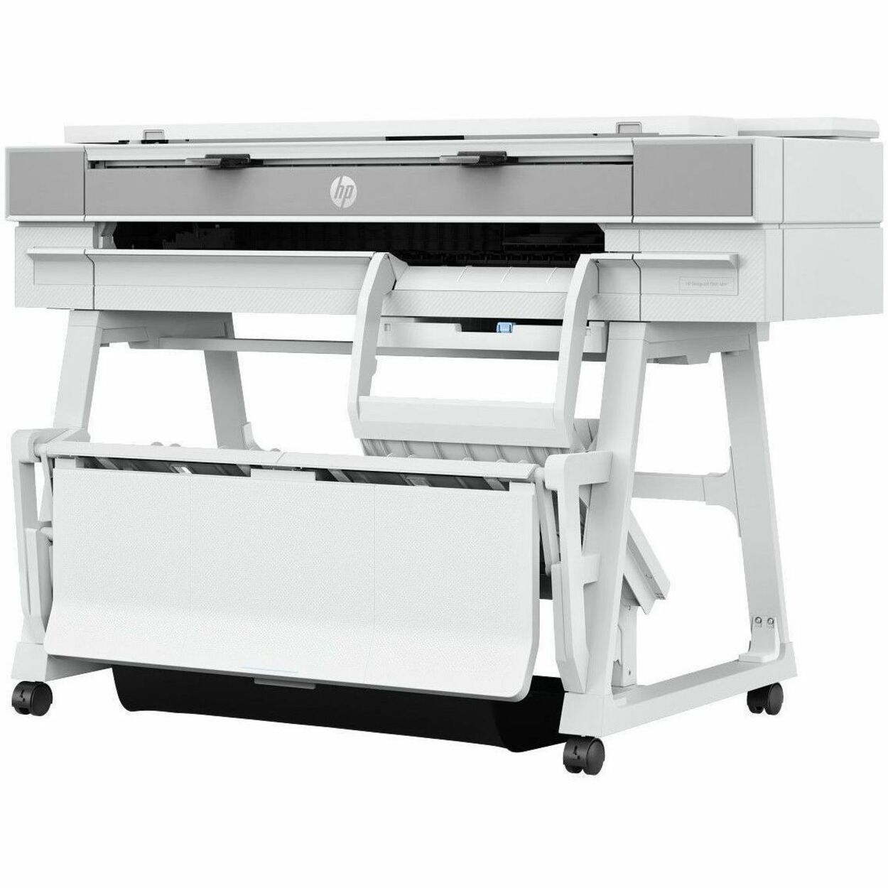 HP Designjet T950 A0 Inkjet Large Format Printer - Includes Scanner, Copier, Printer - 36" Print Width - Color - 4 Color(s) - 21 Second Color Speed - 2400 x 1200 dpi - Ethernet - Wireless LAN - Sheetfed Color Scan - Sheetfed Color Copy - Plain Paper, Poster Paper, Bond Paper, Coated Paper, Heavyweight Coated Paper, Bright White Inkjet Paper, Blueprint, Technical Paper, Tracing Paper, Clear Film, Matte Film, ... - Floor Standing Supported - Wi-Fi Direct, Apple AirPrint, HP ePrint - HP GL/2, — alternate image12